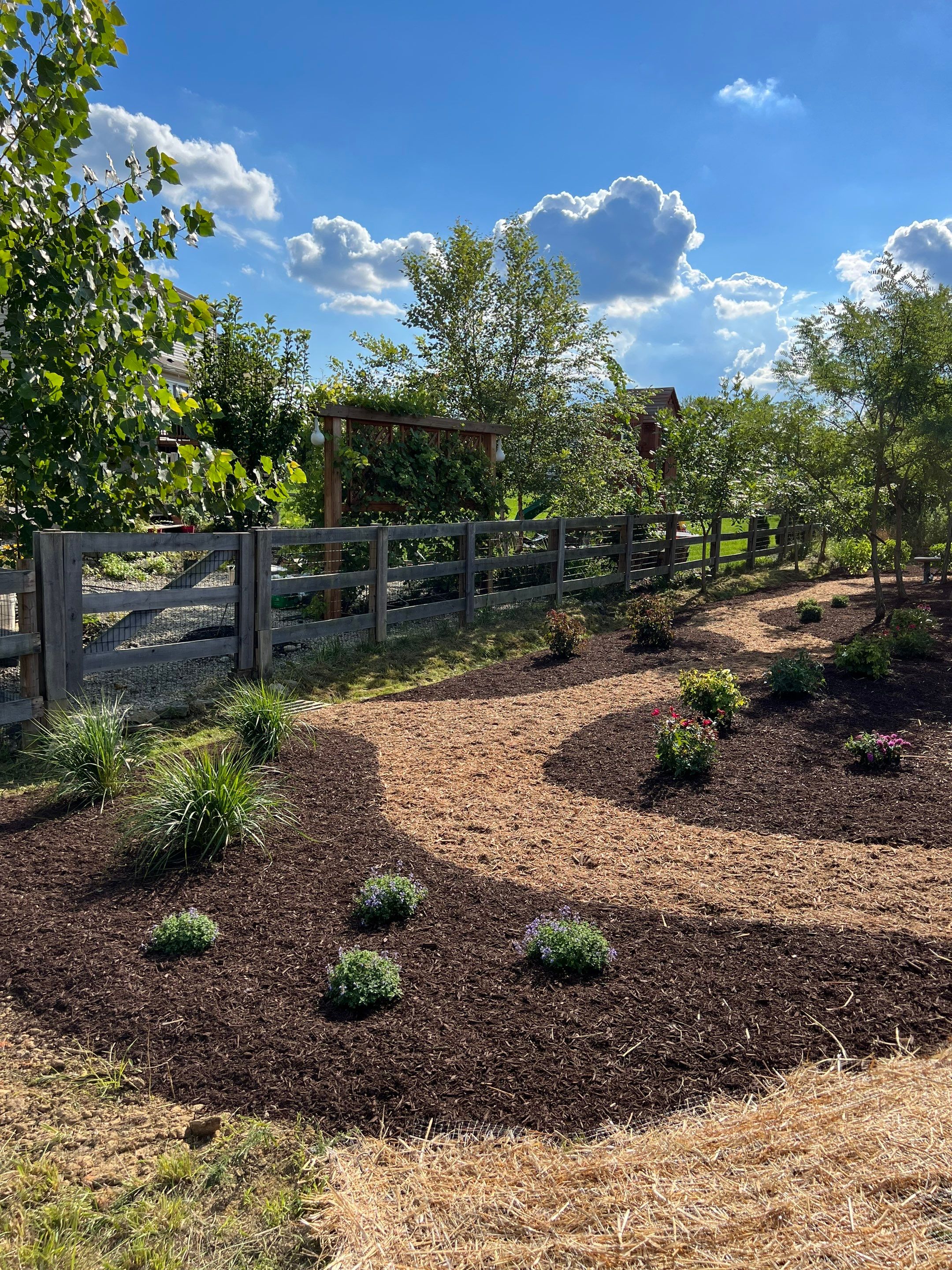 Turning a Back Field into a Landscape of Enjoyment by Reisenberg’s Lawn & Landscape, LLC