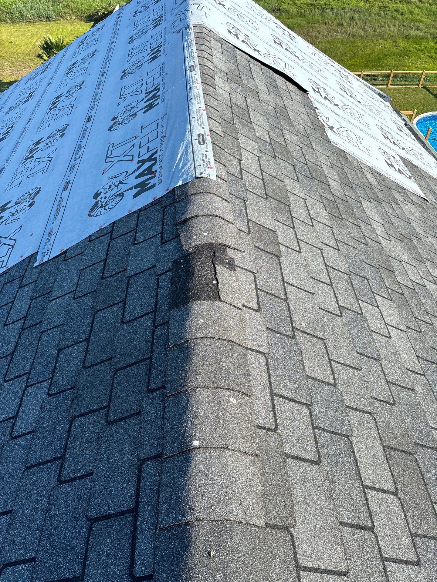 Residential Roofing Repair using Owen's Corning Duration (Lifetime) Shingles by Roof Repair Company