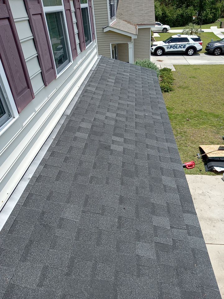 Residential Roofing Installation using Atlas Pinnacle Pristine Black Shadow by Talya Roofing