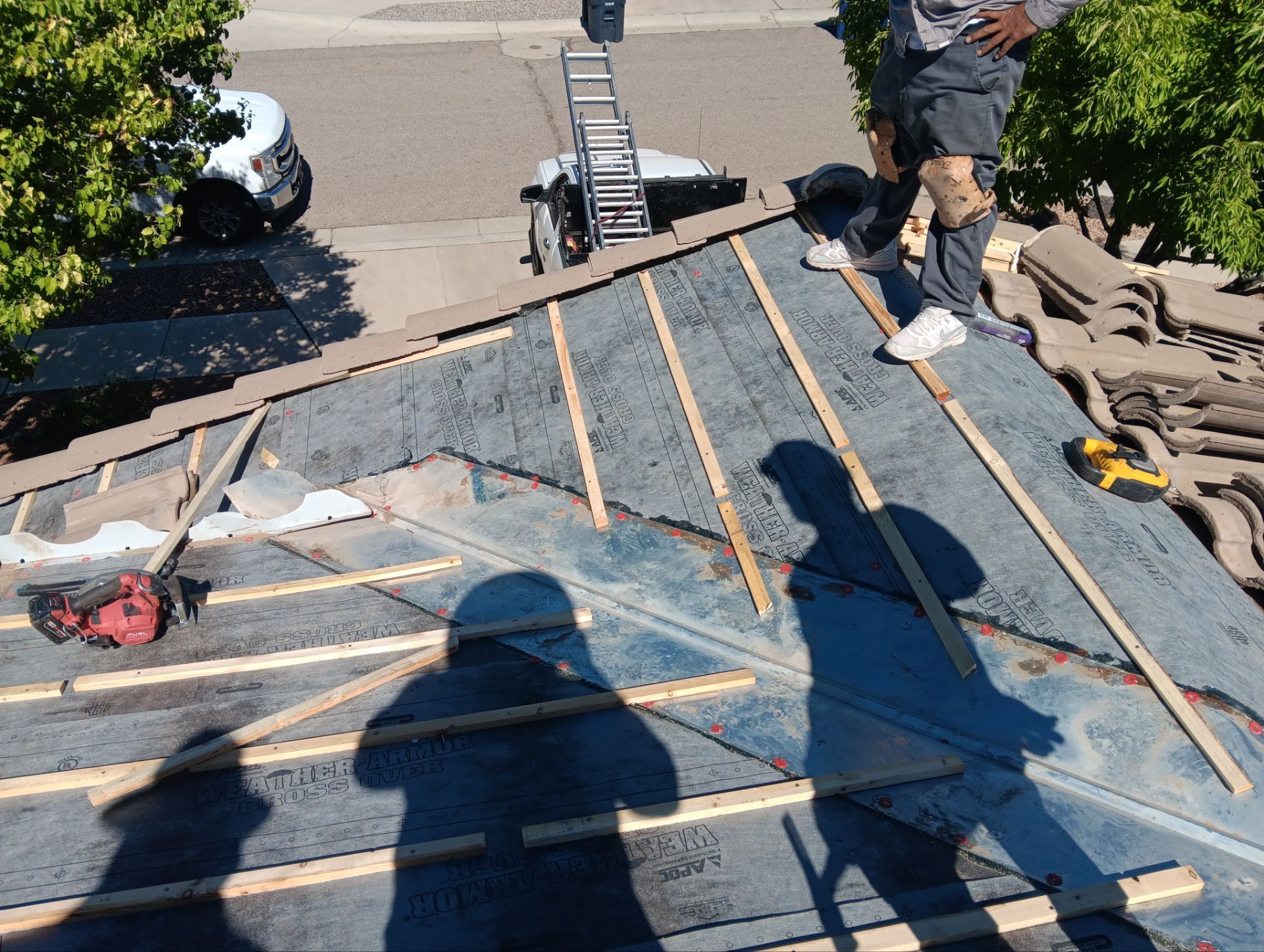 Comprehensive Concrete Tile Roof Underlayment replacement and Vent Sealing in Albuquerque by Doyle Roof Masters Inc