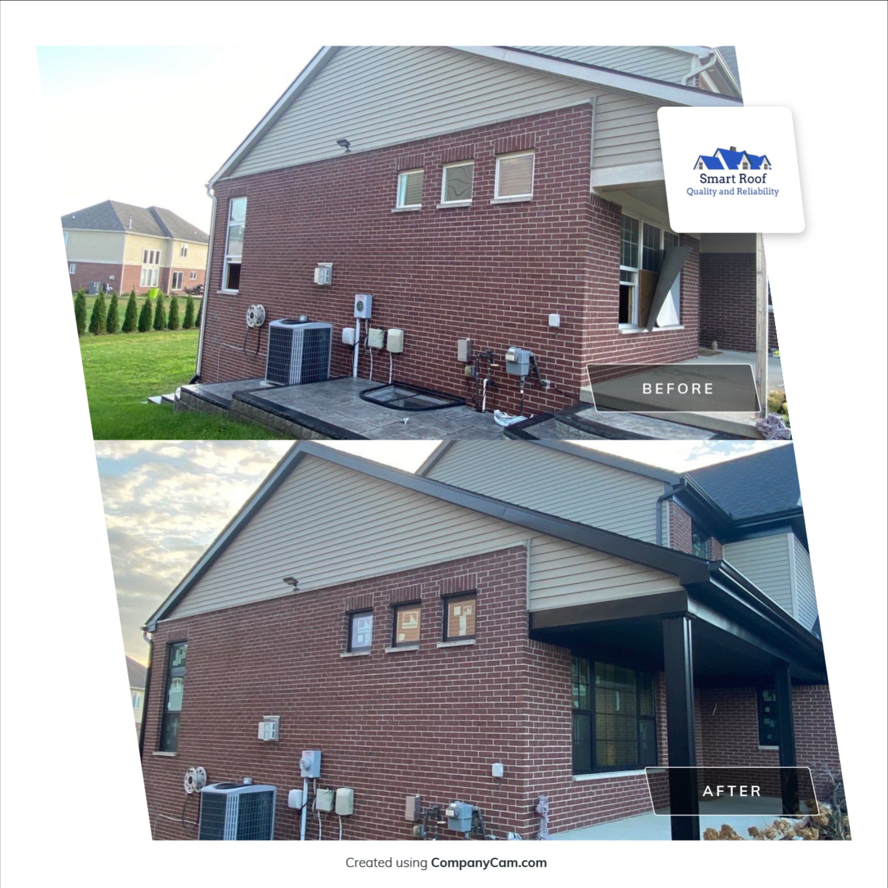 Roofing,Windows,Siding, and Gutters Replacement using Remodeling Exterior by Smart Roof
