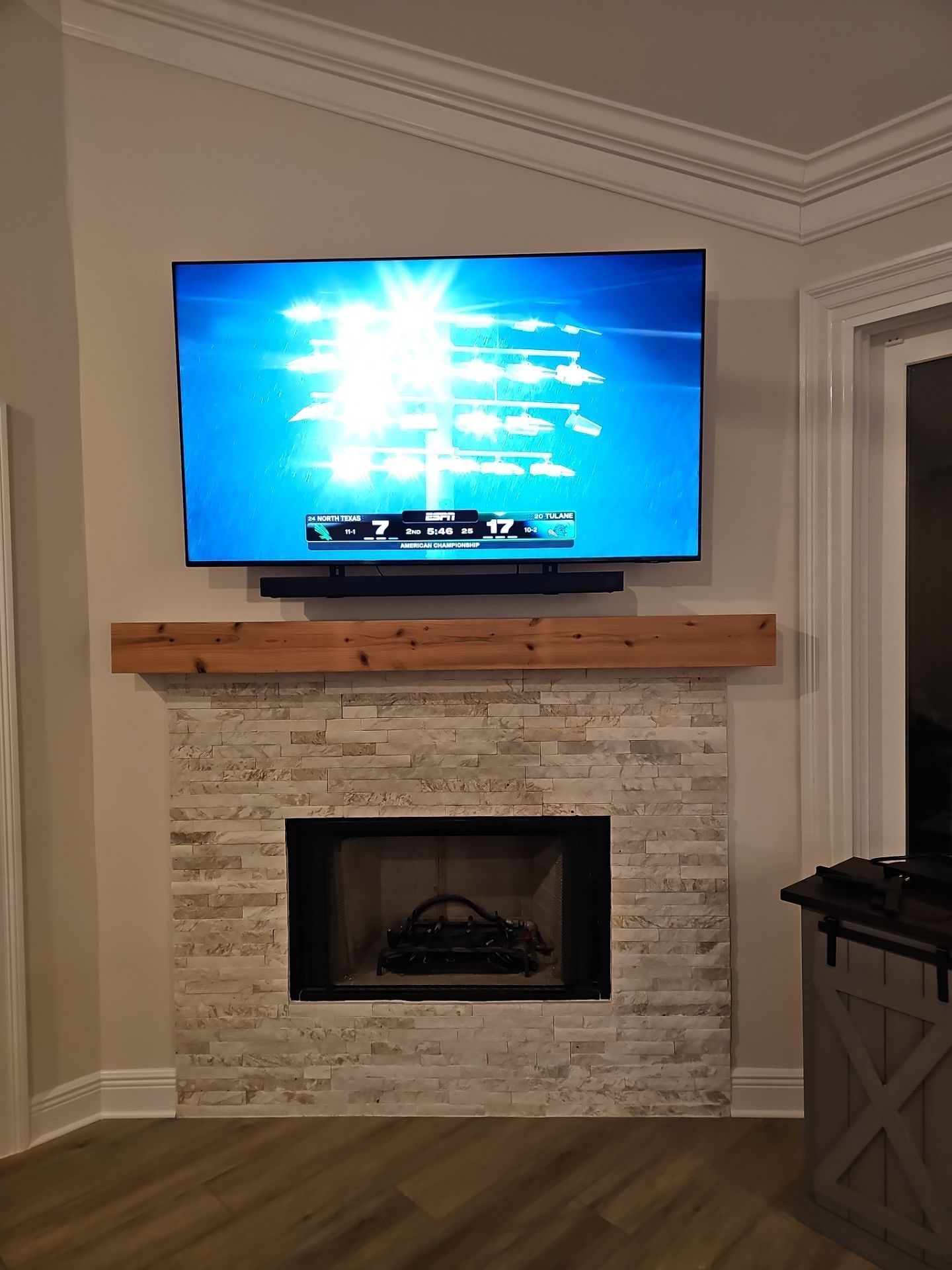 Fireplace TV Mounting Projects by Hangman Mounting & Installation 