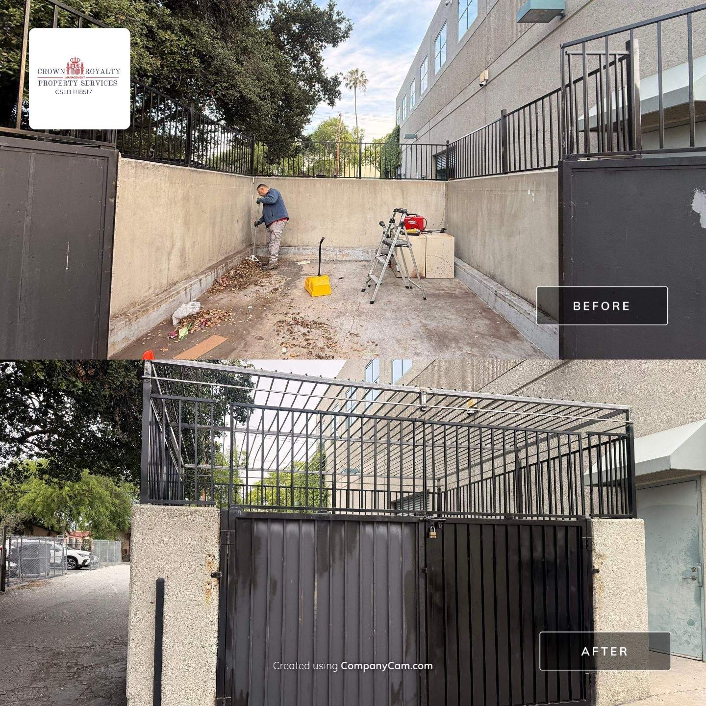 Before and After - ICSC by Crown Royalty Property Services 