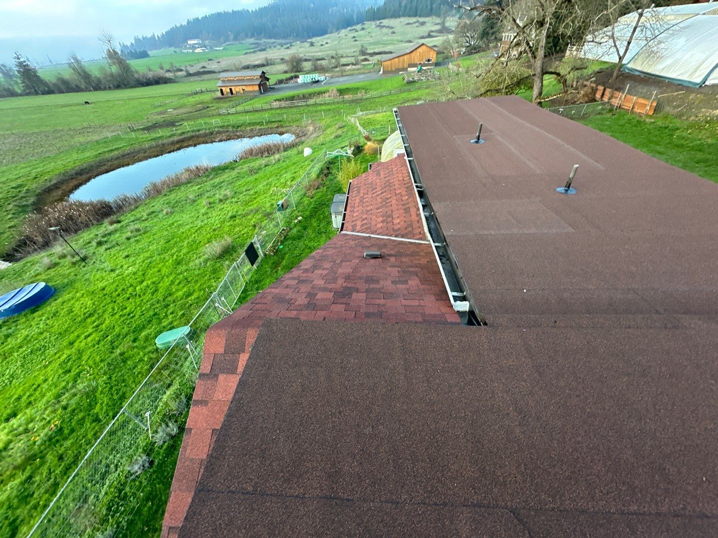 Merlot Shingles by Reimagine Roofing
