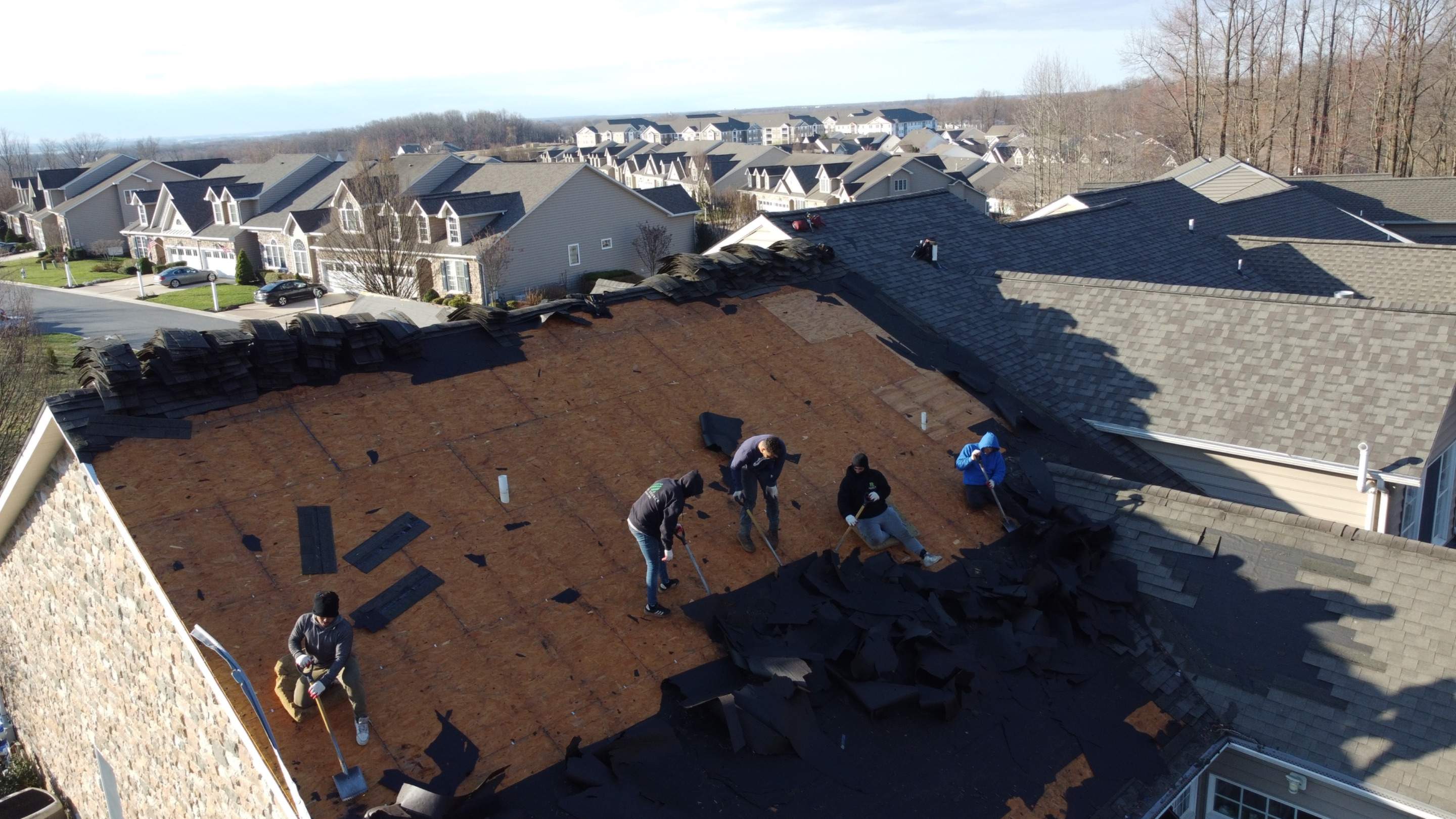 Residential Roofing Installation using GAF Timberline UHDZ by Matter Construction, LLC