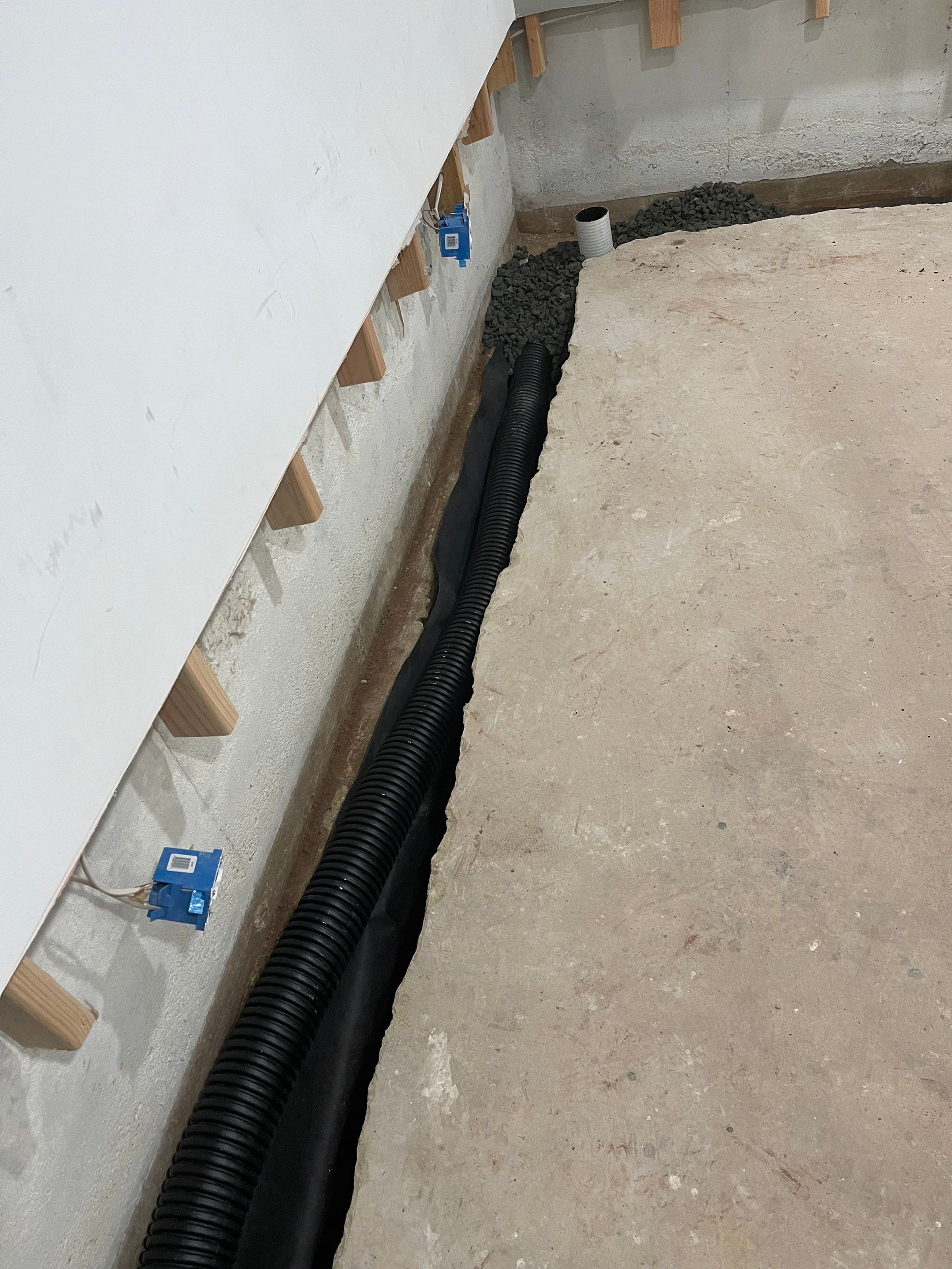 Interior French Drain in Somerset, NJ by Pure Service Pro, LLC 