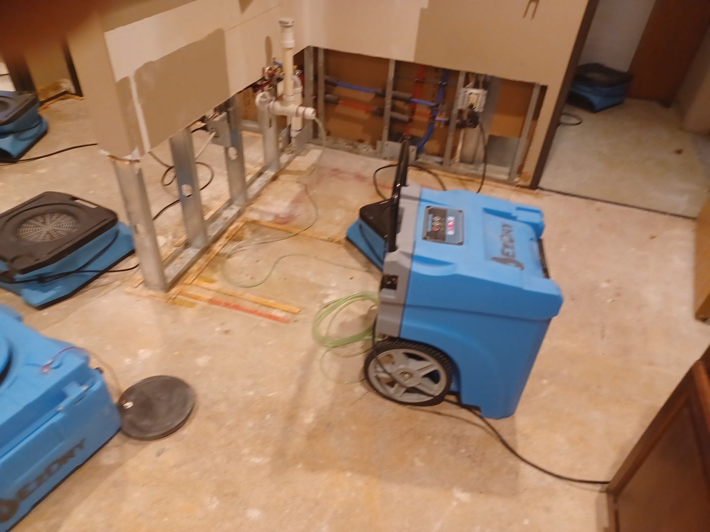 Project in Commerce Township by EzDry Water Mitigation & Property Restoration