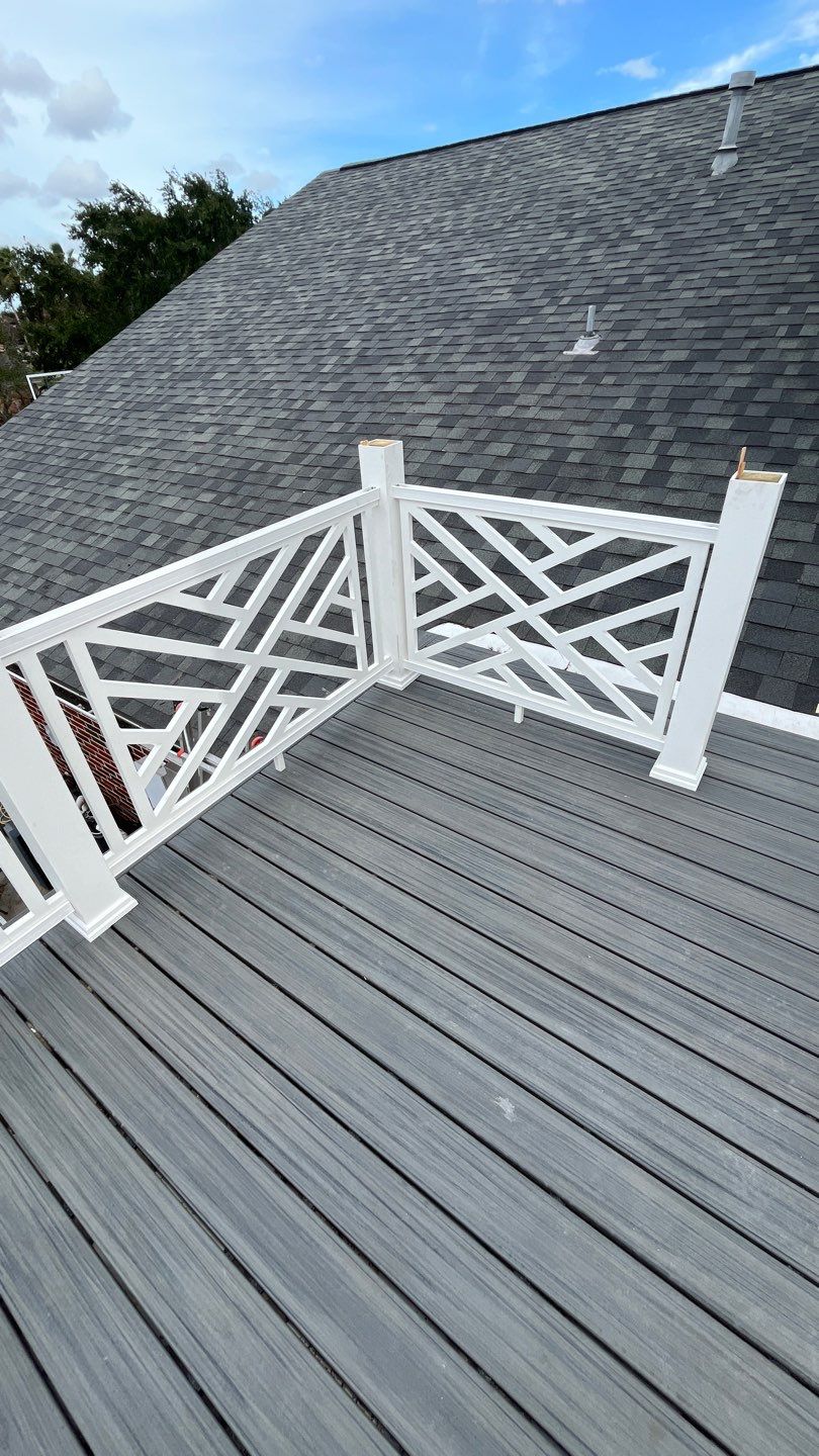 Walk Out Patio Cover by Bayfront Roofing and Construction