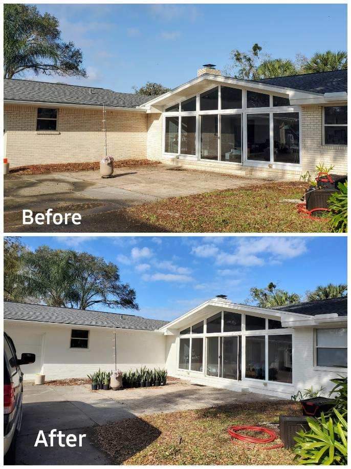 Exterior Brick Painting Service in Jacksonville FL 32217 by A New Leaf Painting, LLC