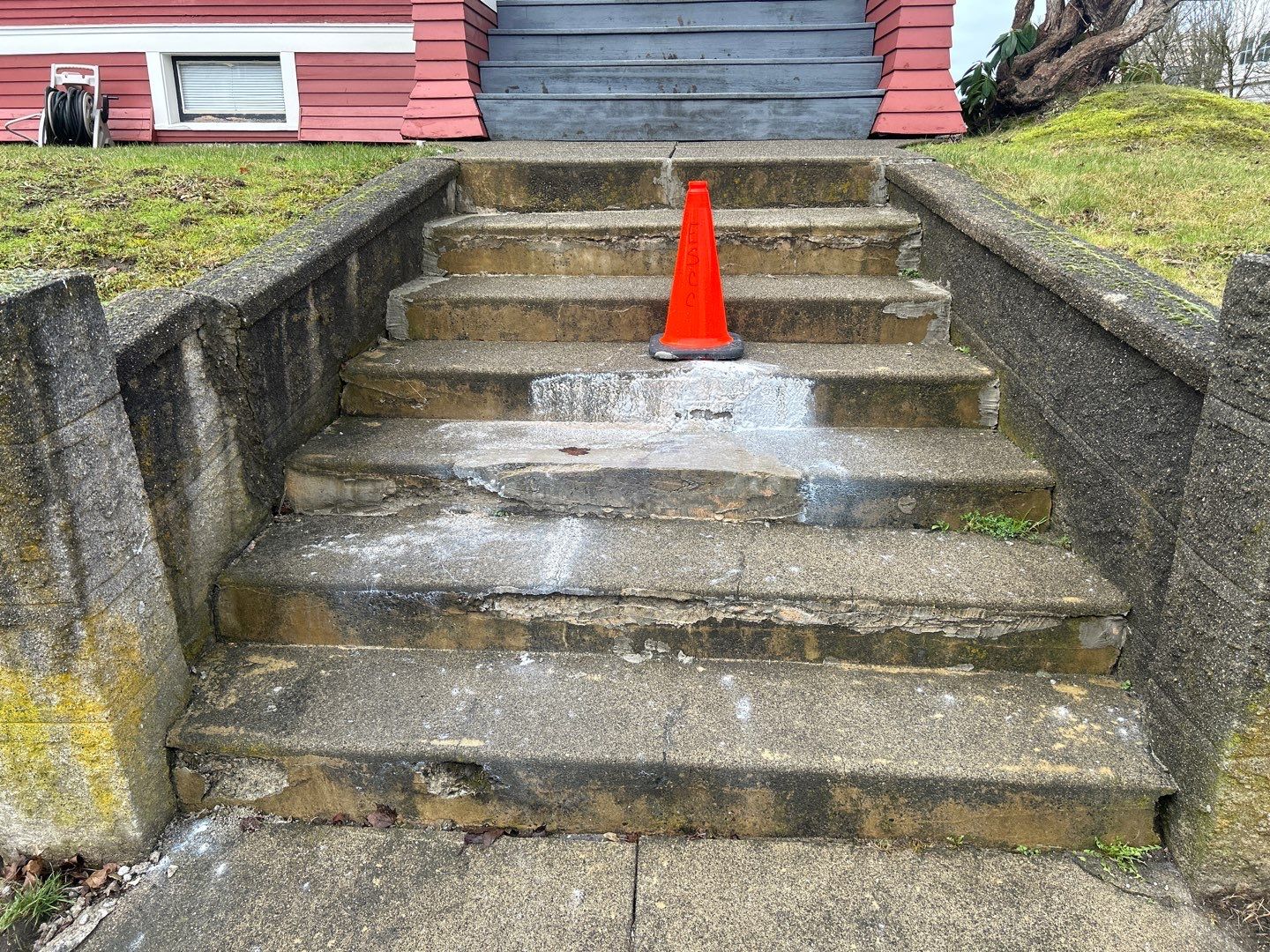 Resurface steps  by Jireh Asphalt & Concrete Inc 