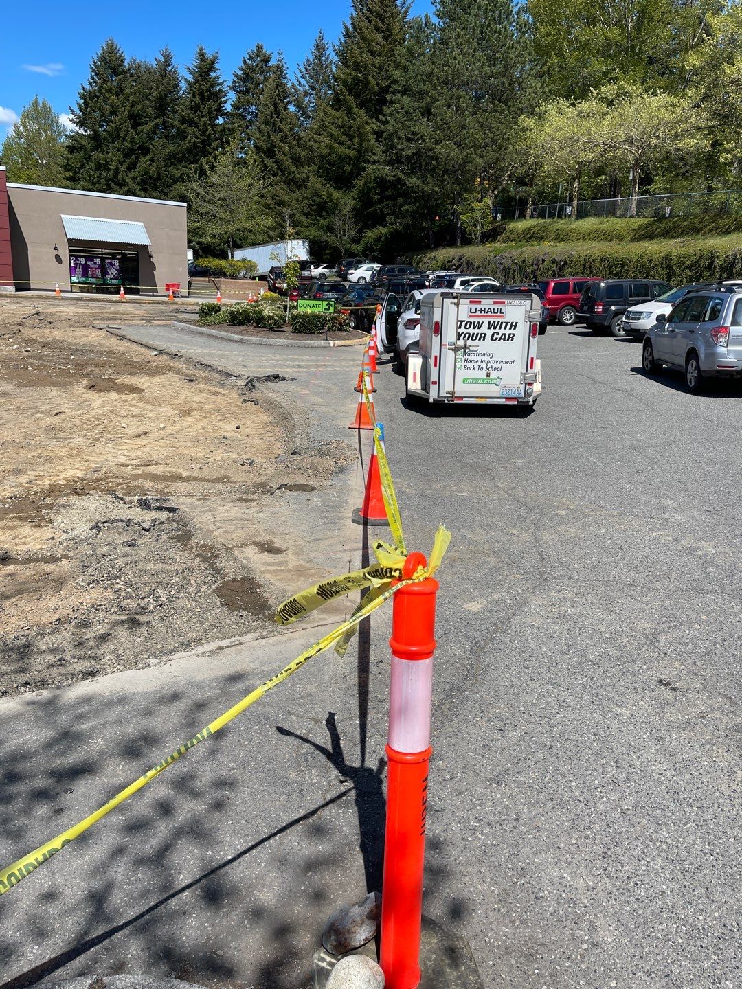 Colliers - Woodinville New Asphalt Parking Lot by Jireh Asphalt & Concrete Inc 