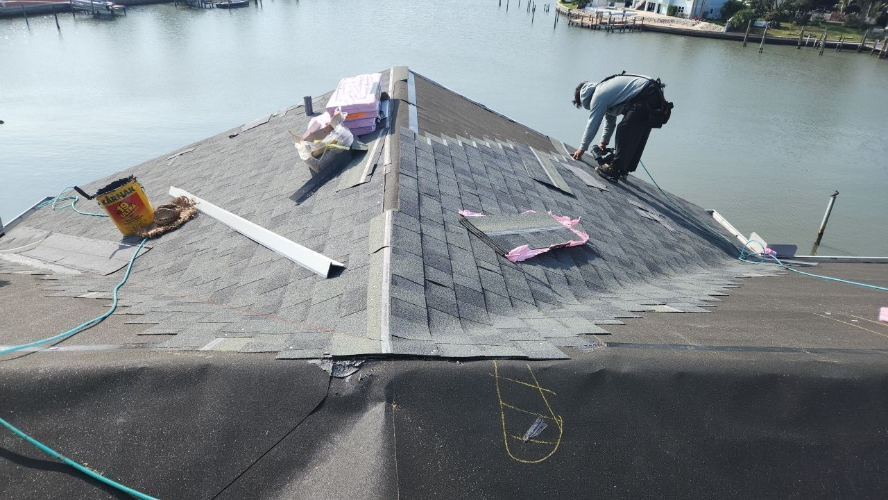 Project in Gulfport 33707 by Mitchell Roofing Company LLC 