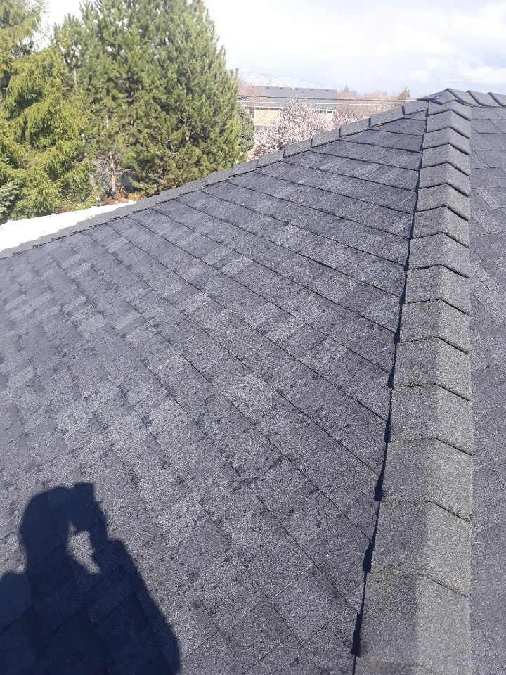 Beautifully maintained two story home with Duration Onyx Black located in Meridian by ID Roofing LLC