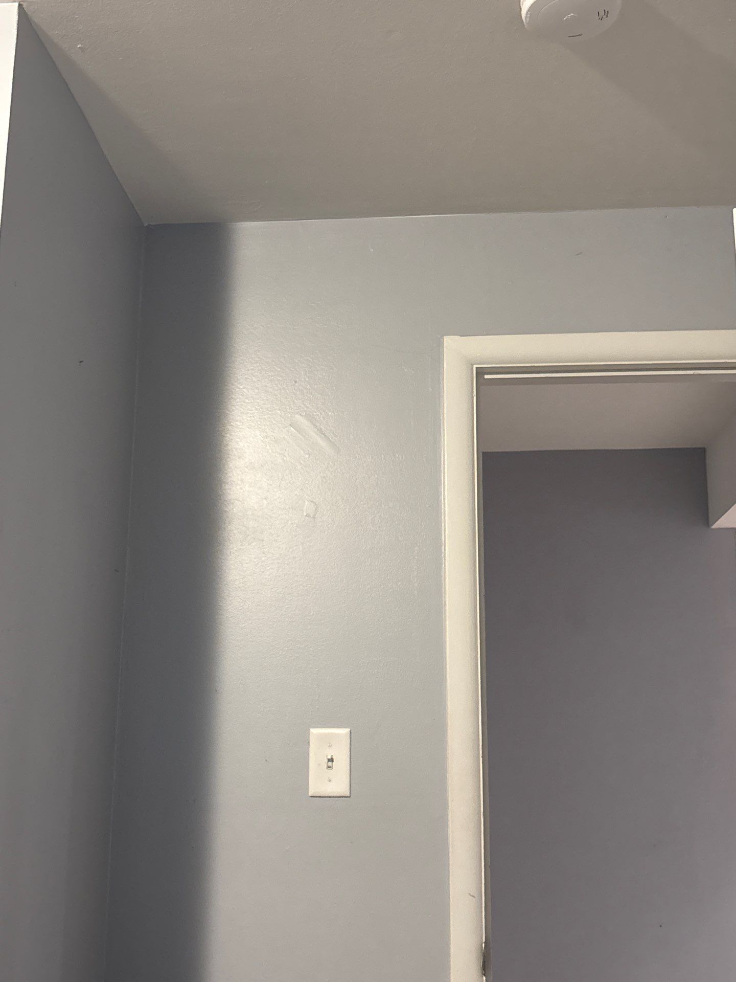 Arvada Interior Drywall Repair and Horizontal Blind Installation by CompanyCam Sales Demo