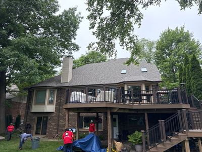 Roof Replacement using Owens Corning Duration Flex