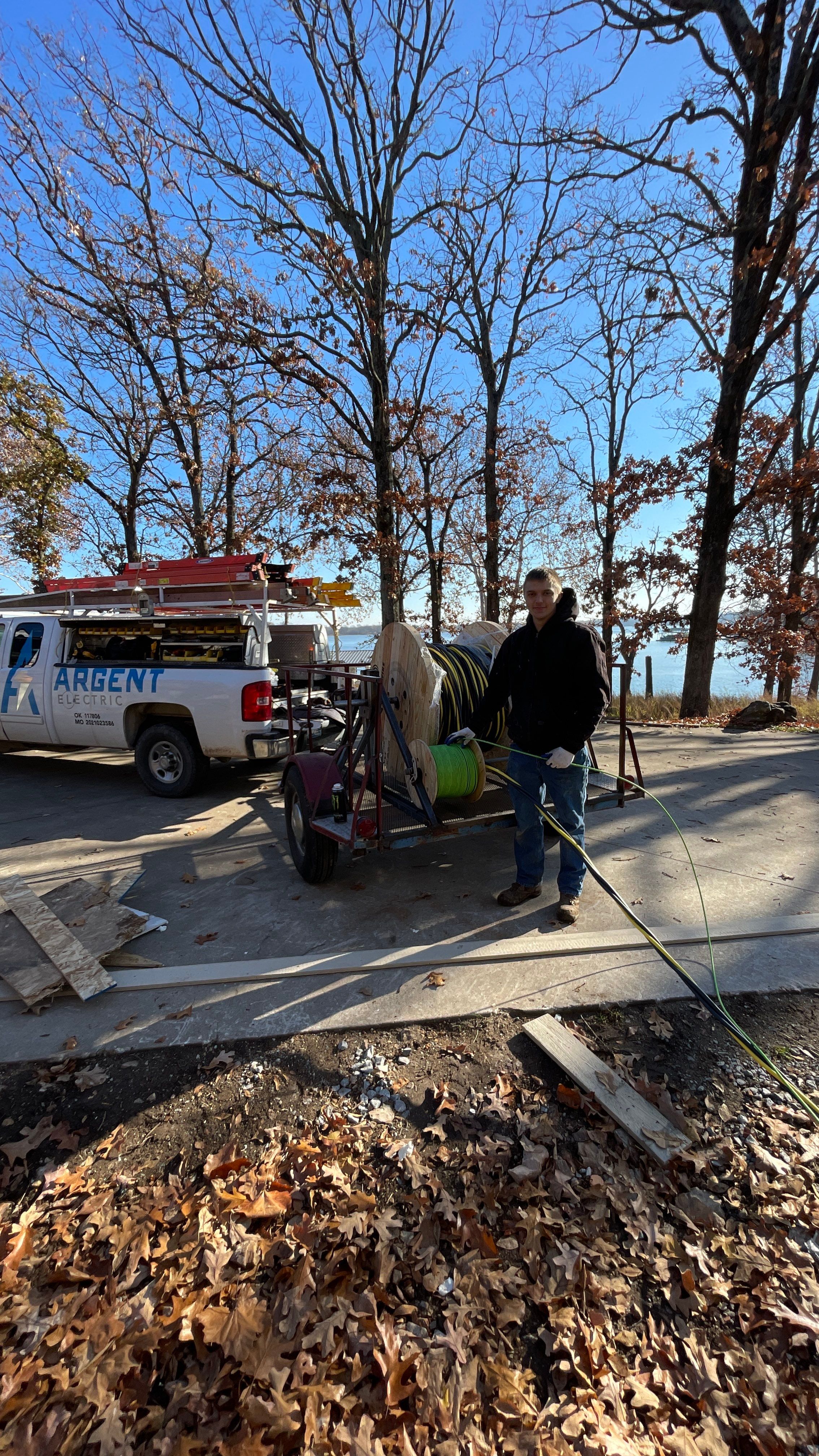 Underground Service To Garage by Argent Electric LLC