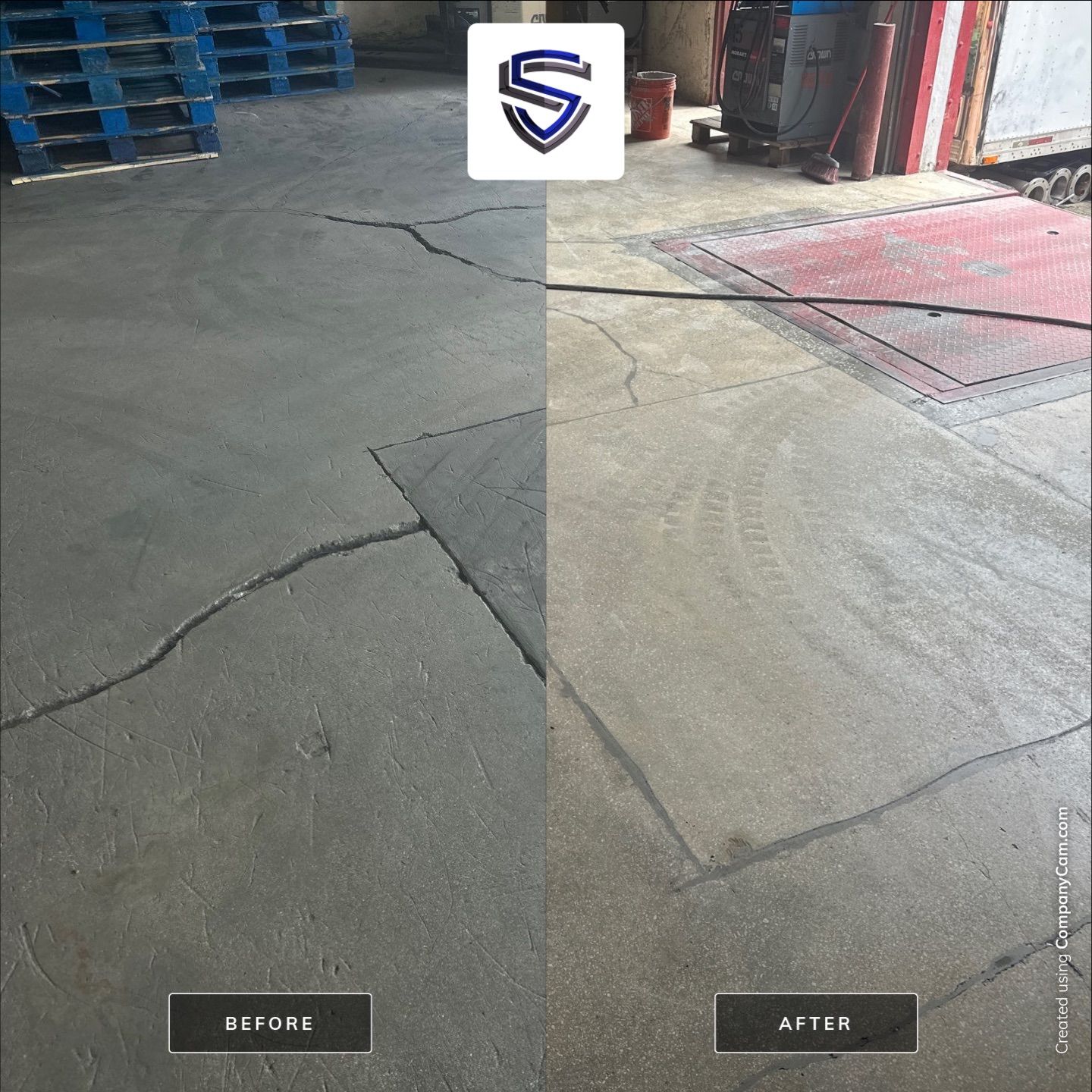 Warehouse Restoration by Seamless Surfaces