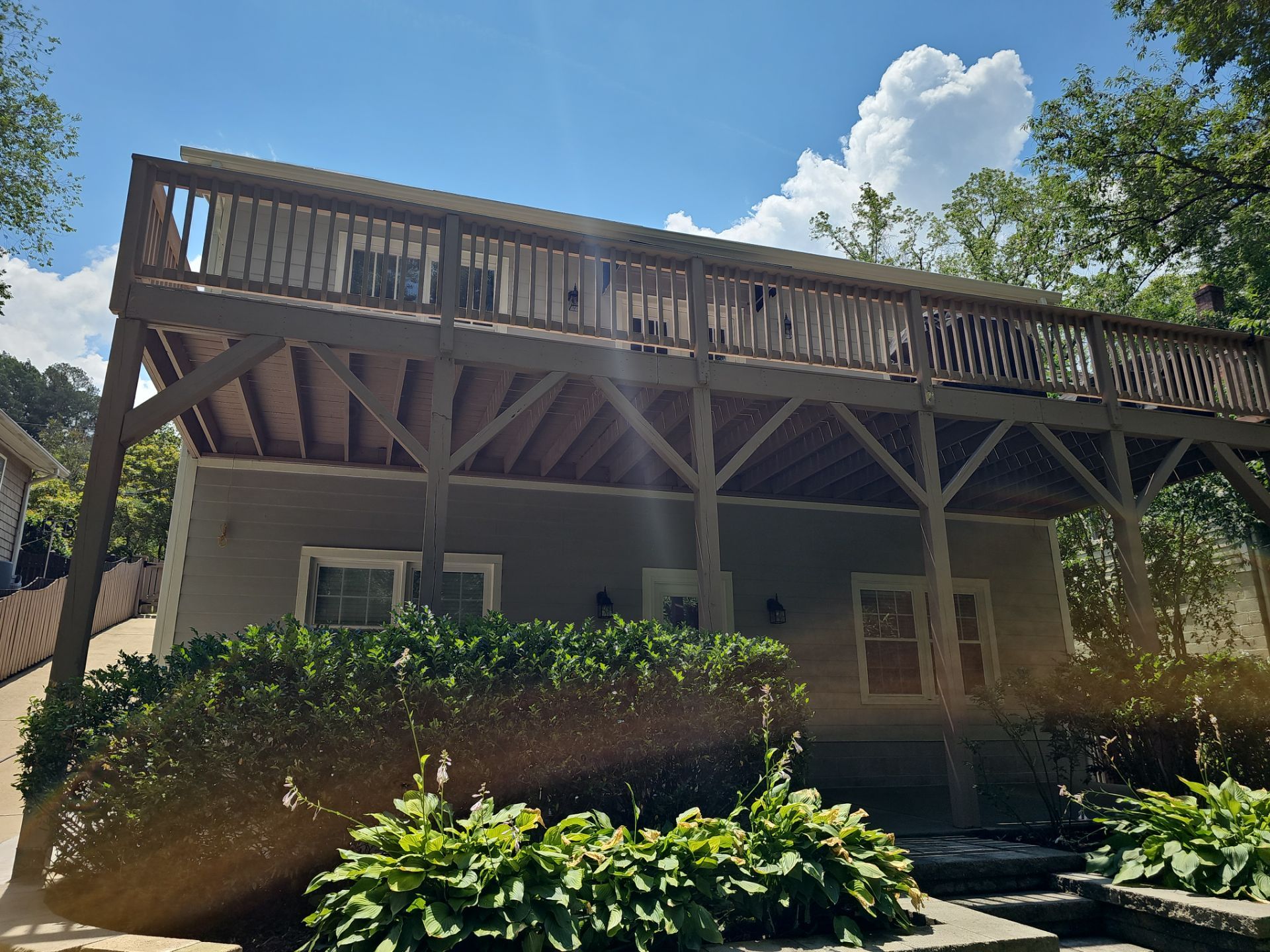 Exterior Painting, Deck Repair & Pressure Washing – Residential by Billy Weatherspoon Contractor