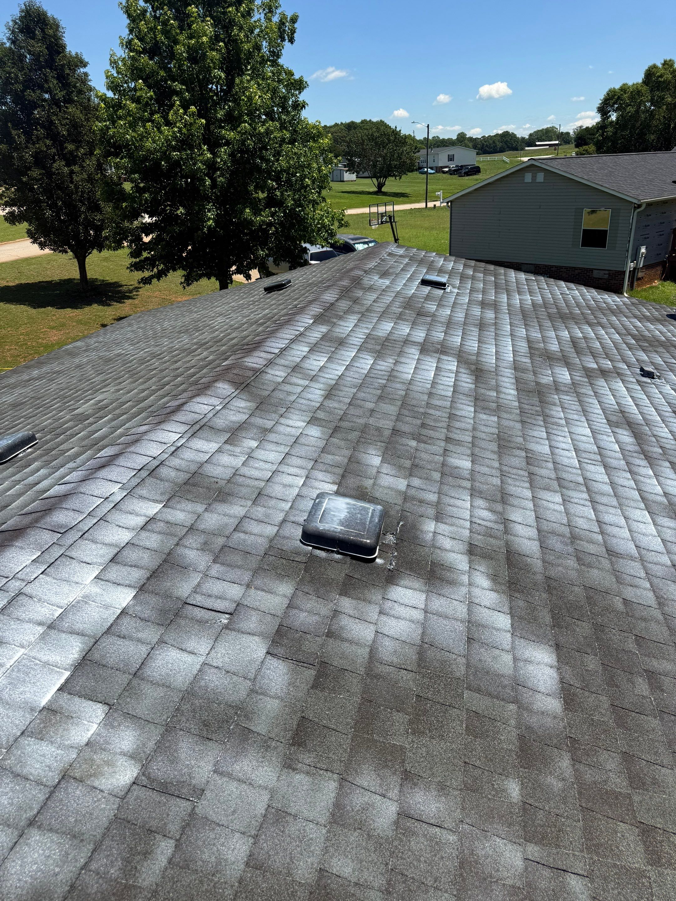 Asphalt Shingle Roof Restoration and Pipe Boot Repair in Greer by Bright Home Connections