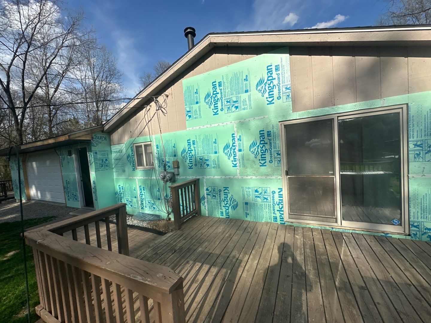 Siding Installation using Timbermill Forest Brown by 180 Contractors