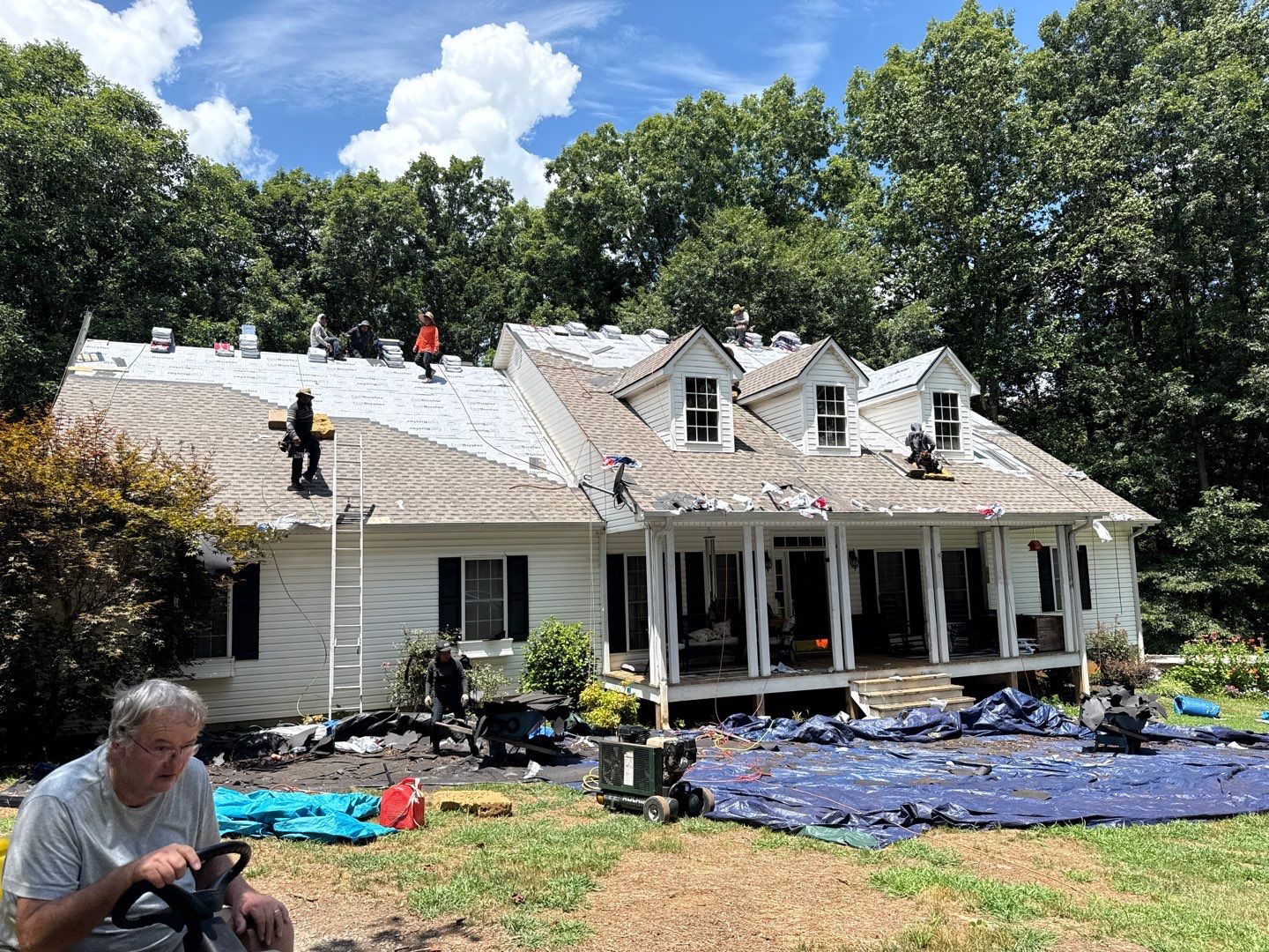 Roger Bush by United Contracting and Roofing