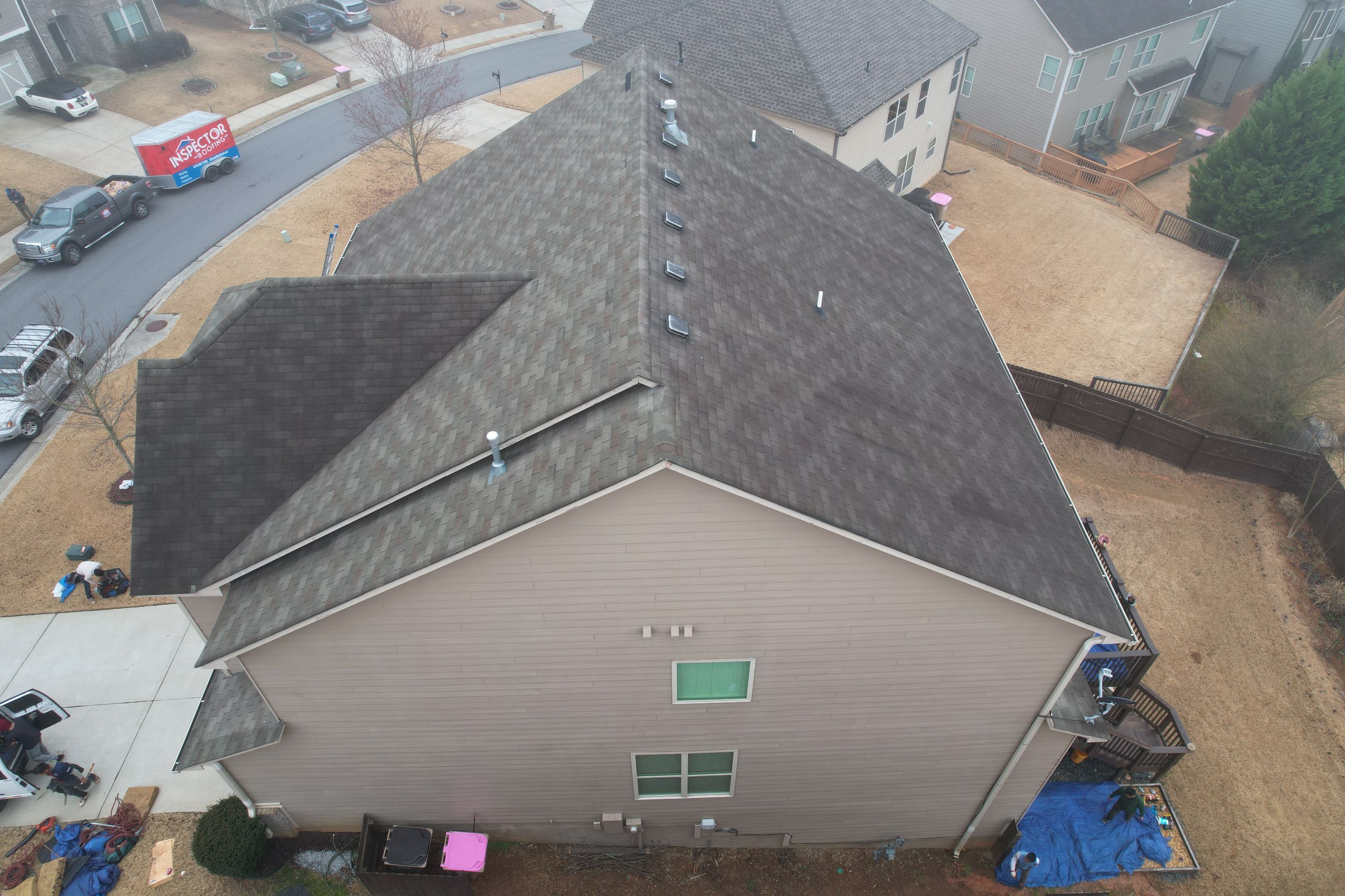 Residential Roofing Repair using Owens Corning by Inspector Roofing and Restoration