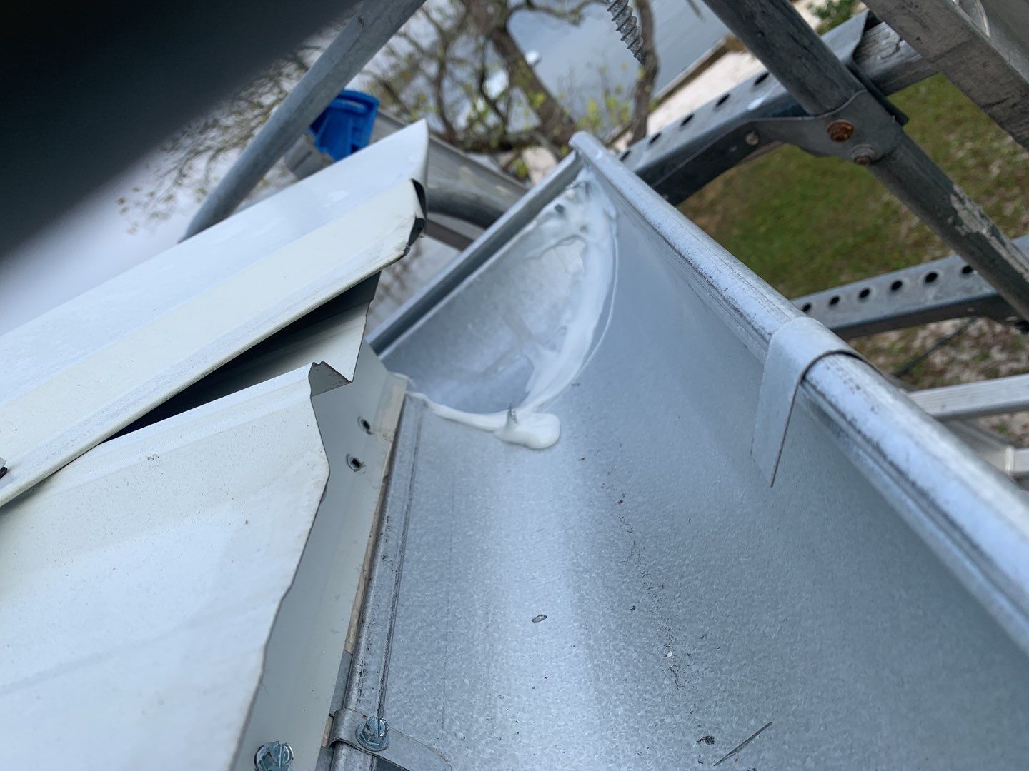 Gutter Installation using Half Round Seamless Gutters by Gutter Professors