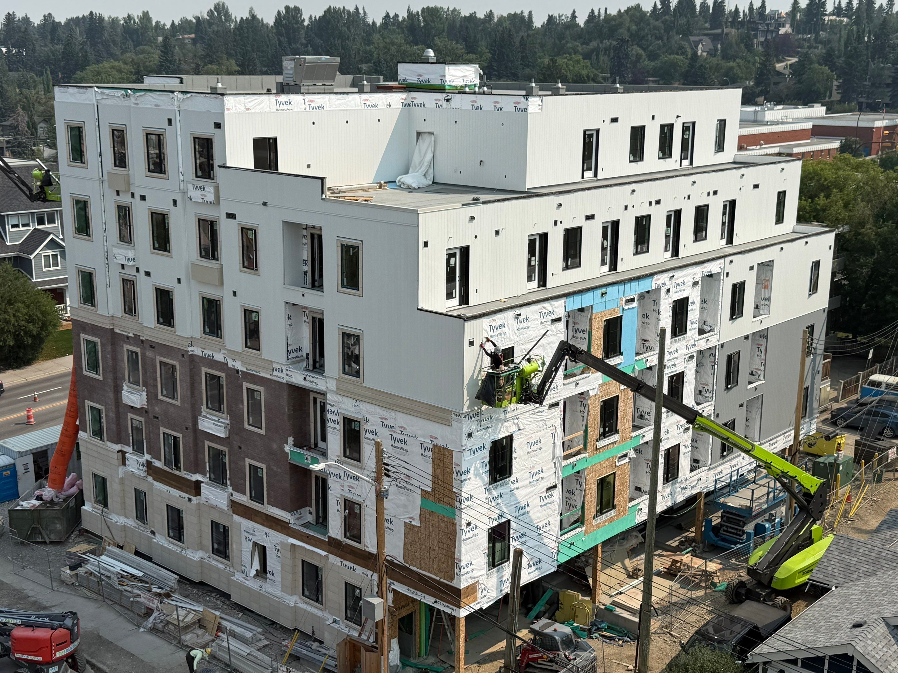 Project in Calgary by TS Construction Inc