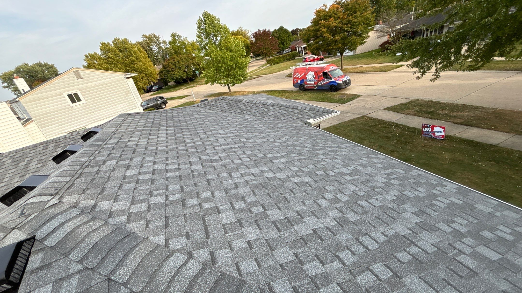 Roof Replacement using CertainTeed Landmark by 180 Contractors