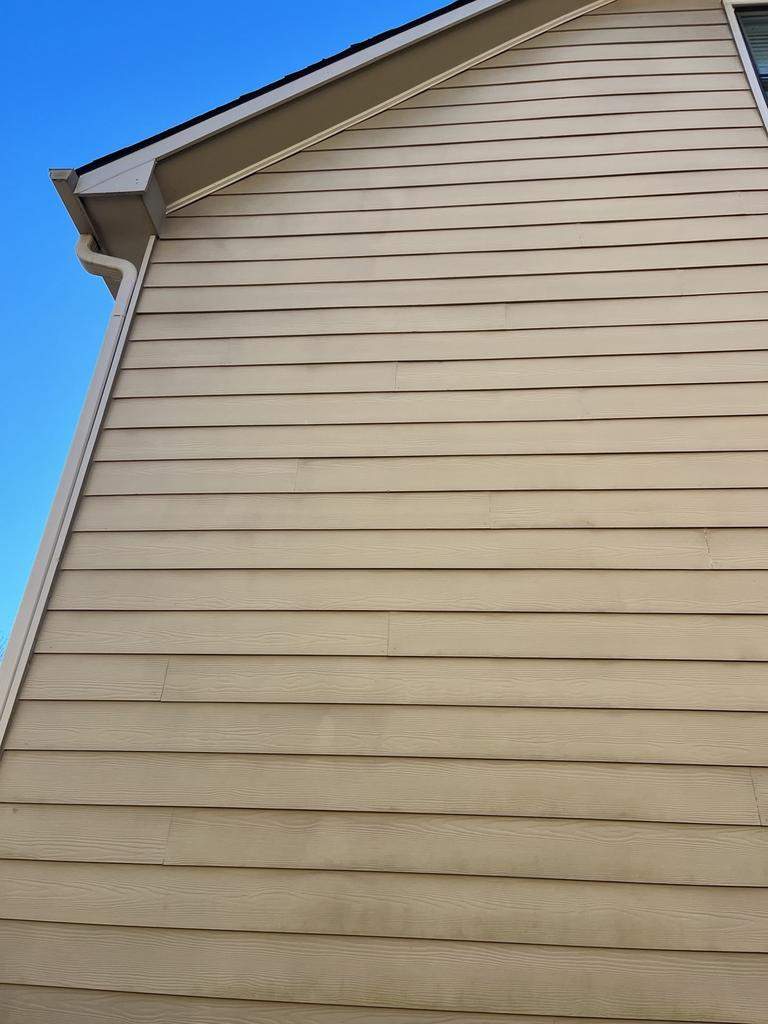 Garage Door and Home Exterior Painting and Rotten Wood Replacement in Marietta, GA by Nelson Exteriors
