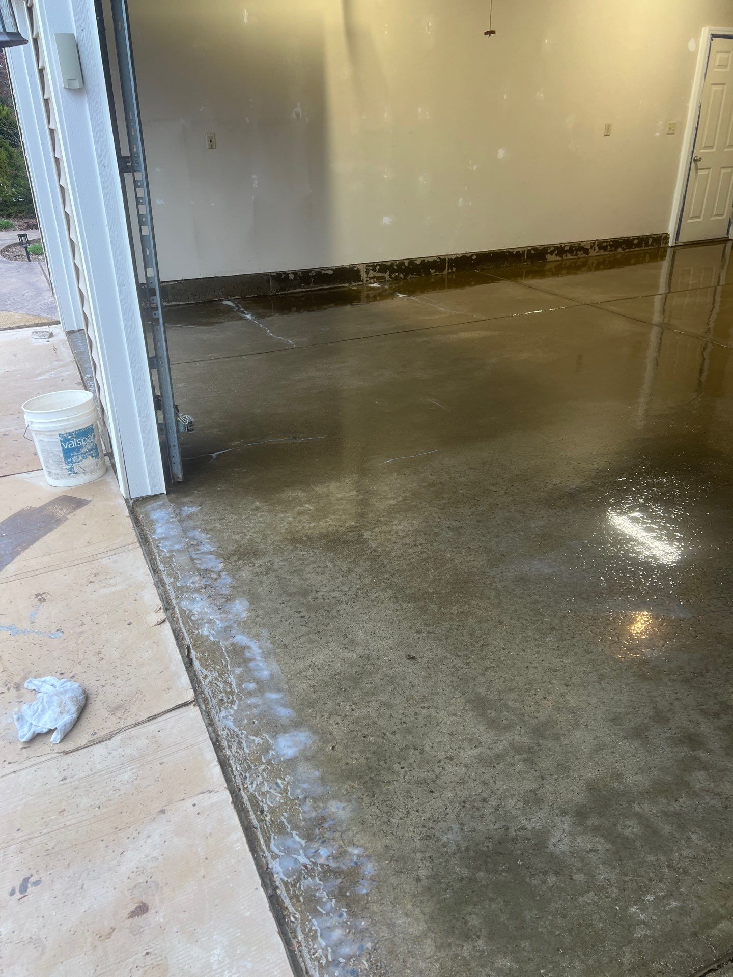 Garage by Freedom Concrete Coatings. 