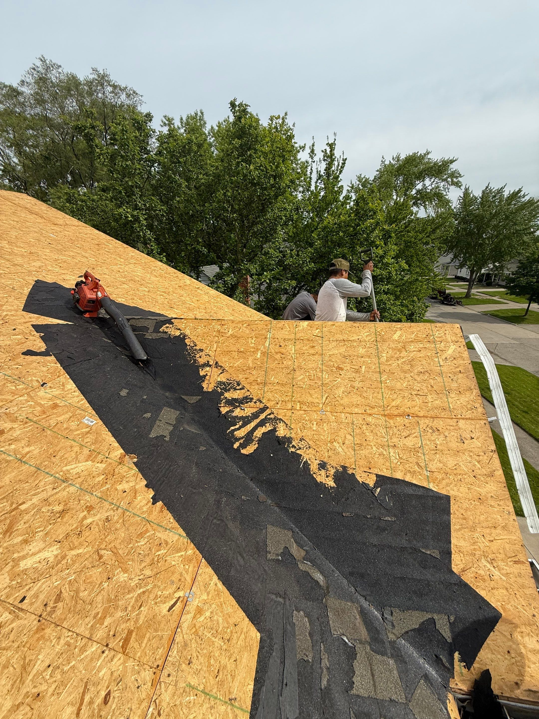 Project in Berkley by Eave Roofing