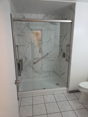 Tub to Shower
