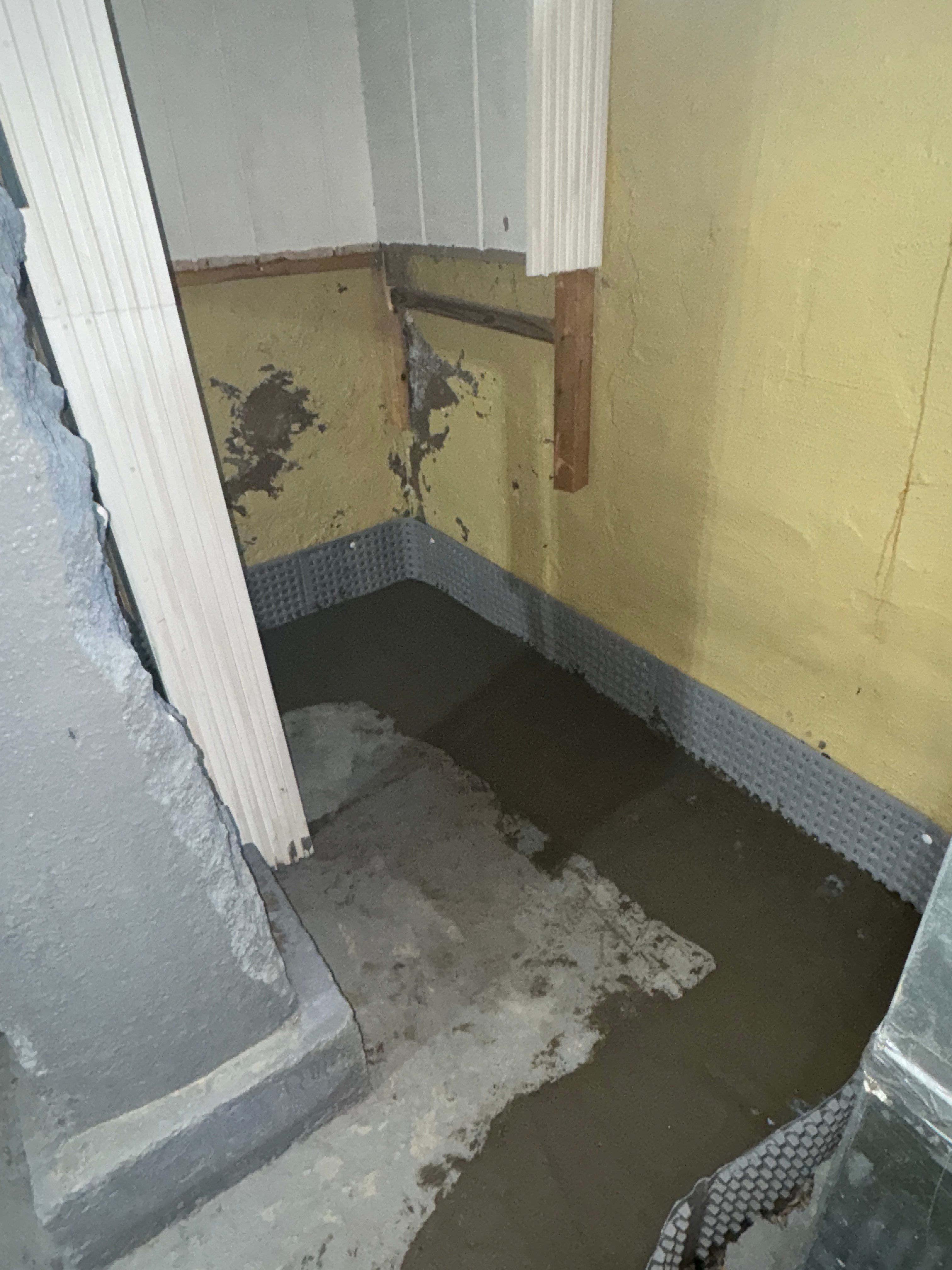 Interior French Drain River Edge NJ by Pure Service Pro, LLC 