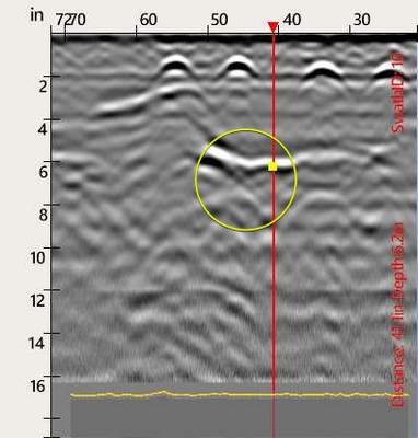 Concrete Scanning using Concrete GPR Scanner