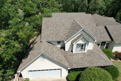 Storm Restoration Reroof: 40 Year Impact Rated Architectural Shingle
