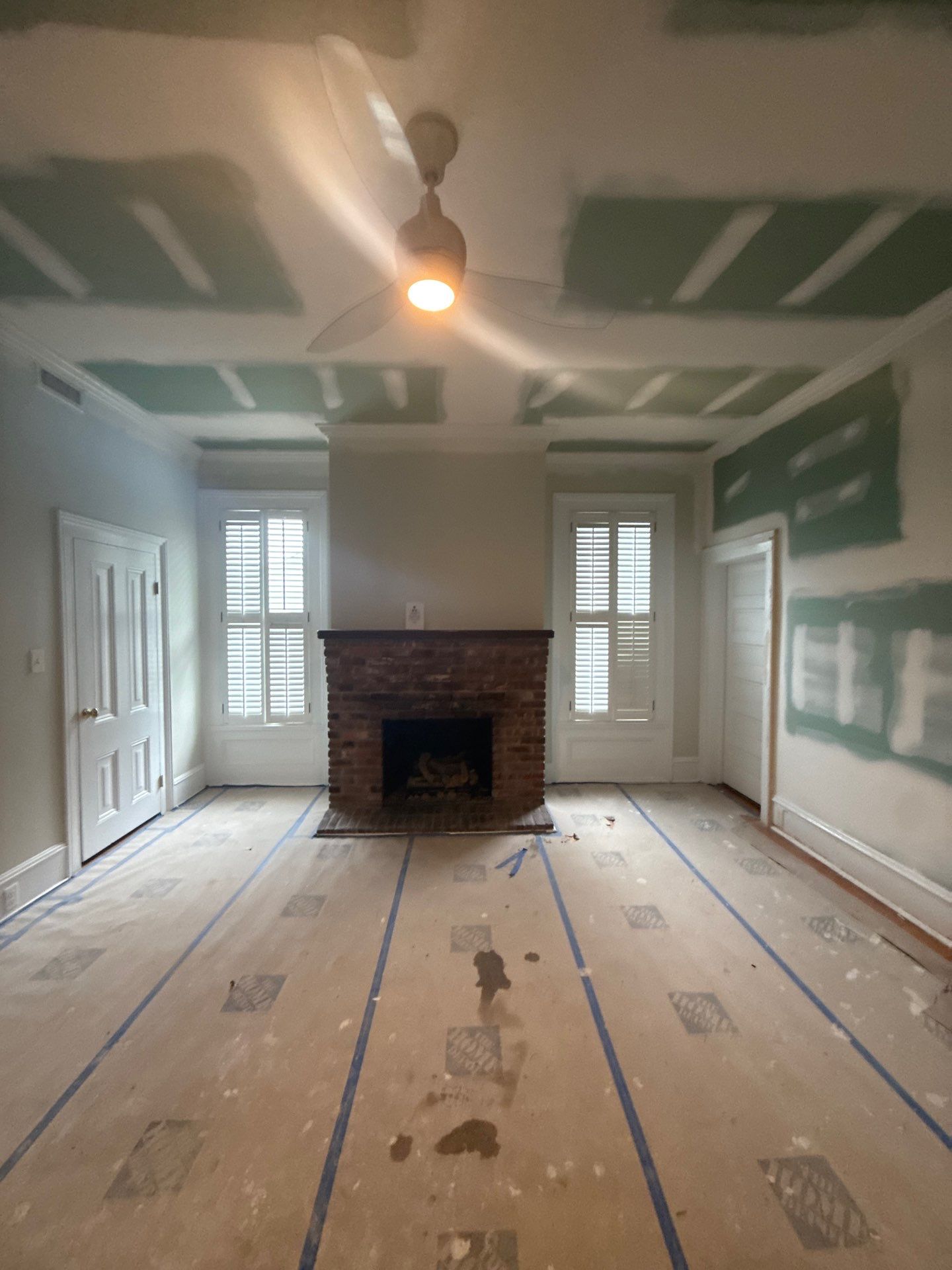 Drywall Job For National Guard by Axtra Hand