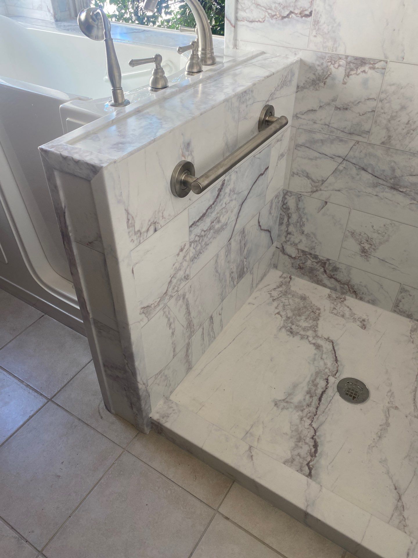 Walk-in Tub and Shower Remodel by Lane Lauritsen - The Hill Country, Texas