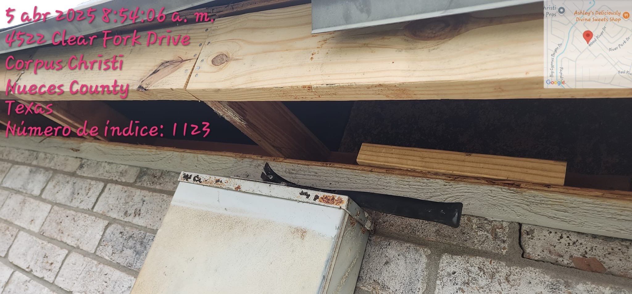 Run down on River Drive by Bayfront Roofing and Construction