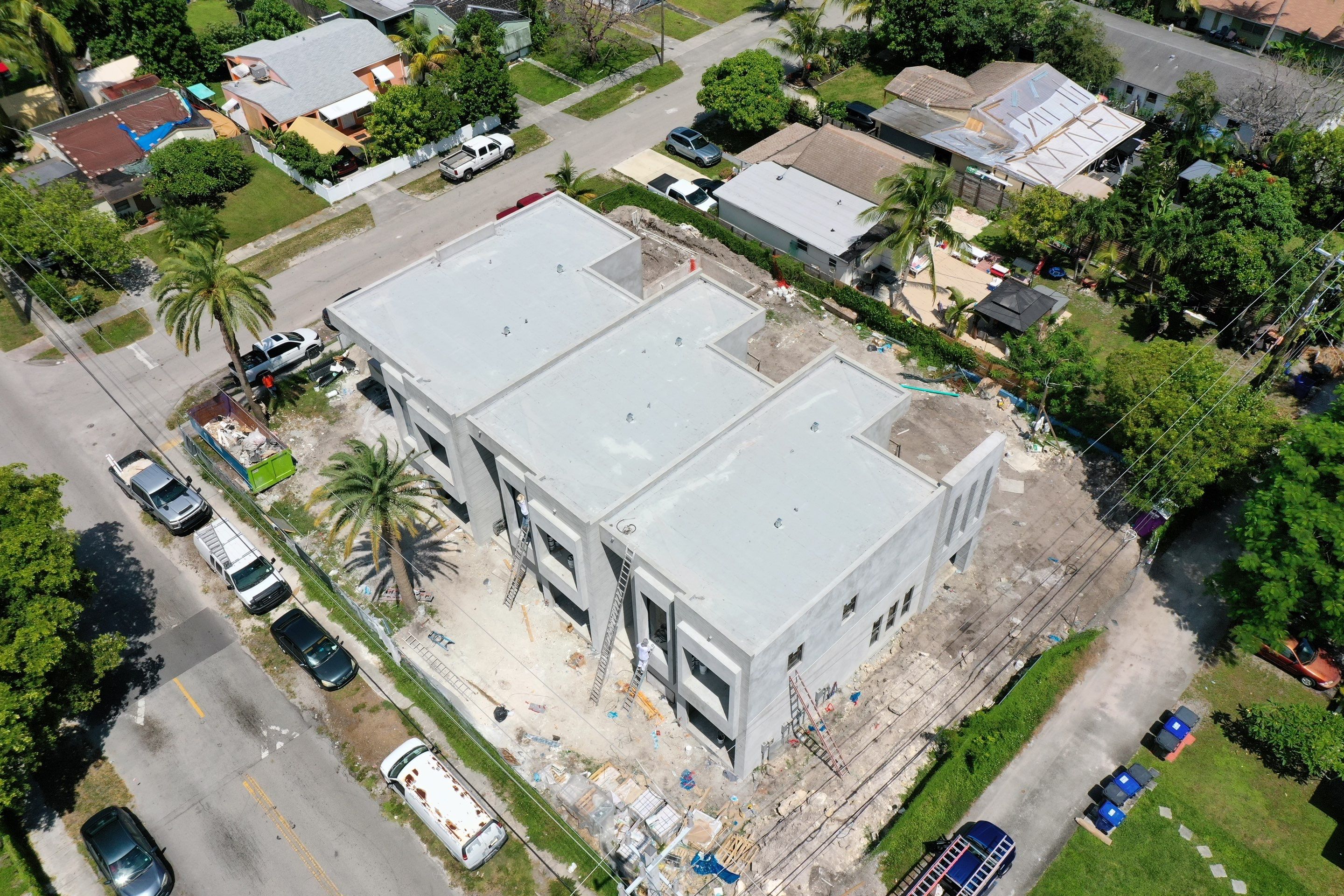 Residential New Construction Roof Installation by Earl W. Johnston Roofing 