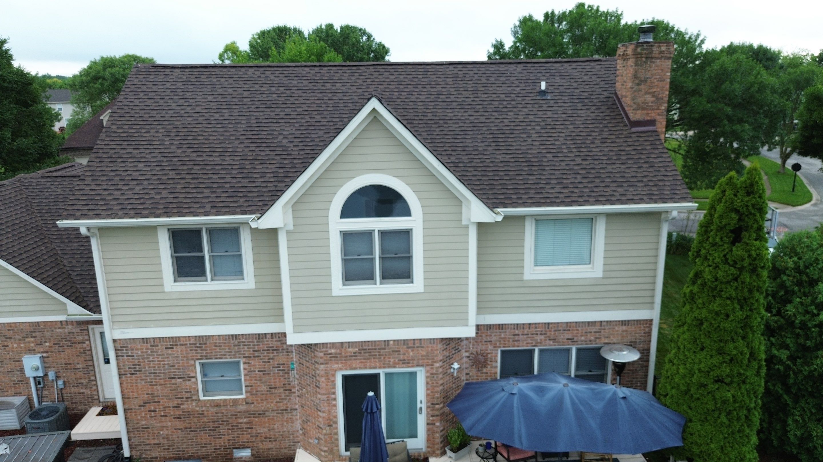 Project in Greenwood by Moss Roofing