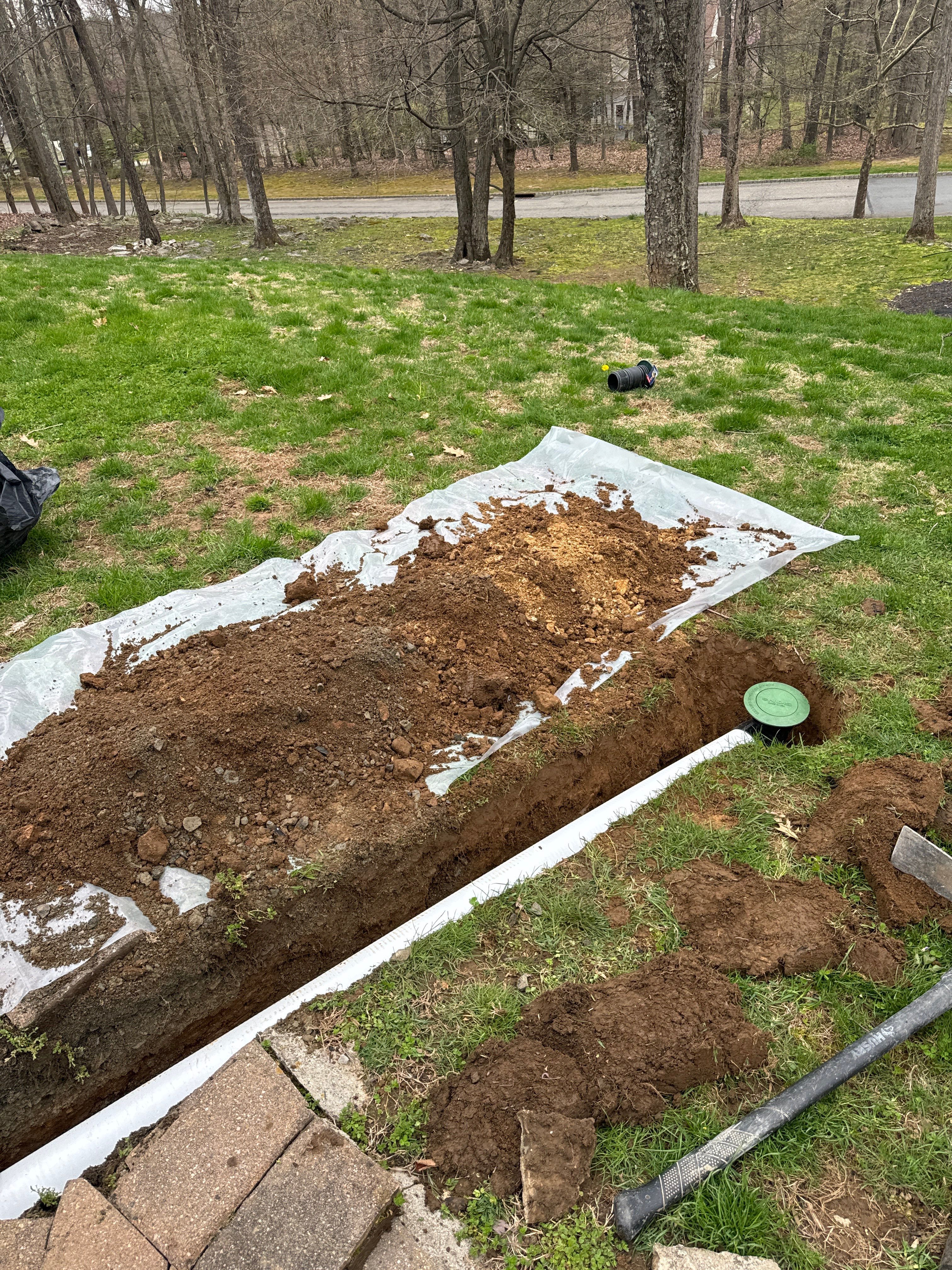 Interior French Drain With Radon Seal & Mold Remediation in Wall Township by Pure Service Pro, LLC 