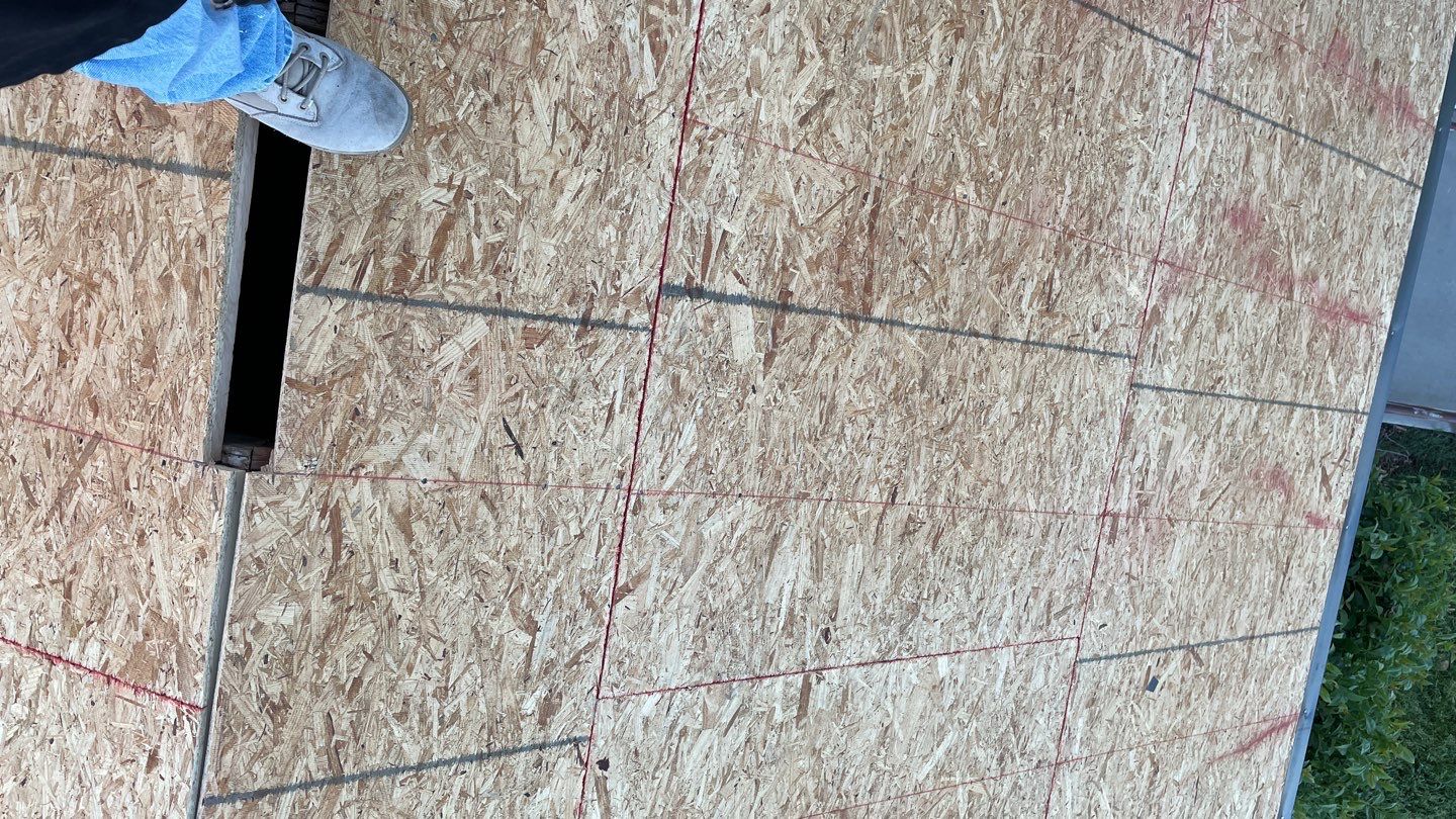 Certainteed Landmark Solaris shingle job at Merced Fairgrounds by Straight Edge Roofing Inc