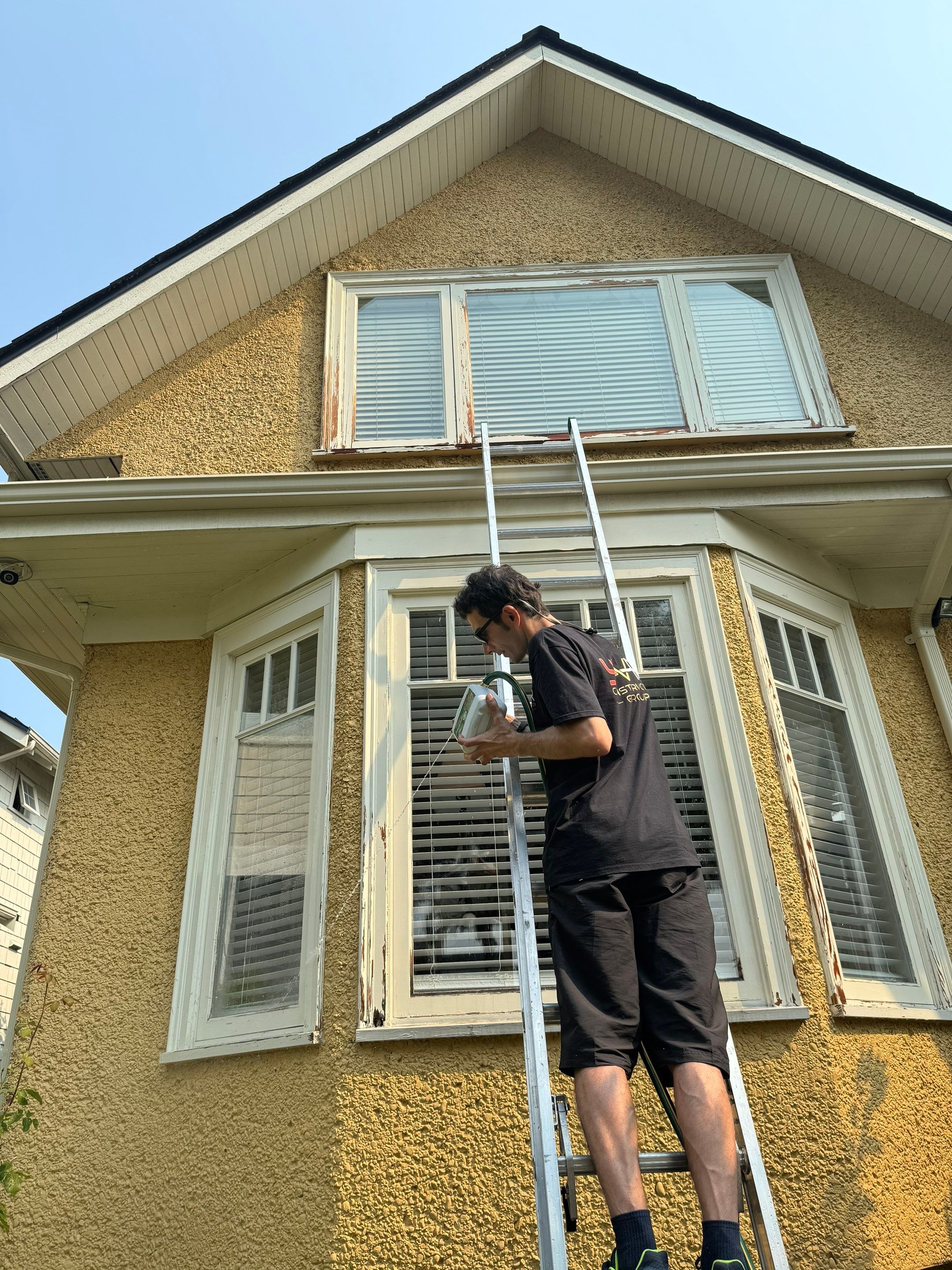 Fascia & Trim Painting - 25th st-  West Vancouver by YVR Construction Group