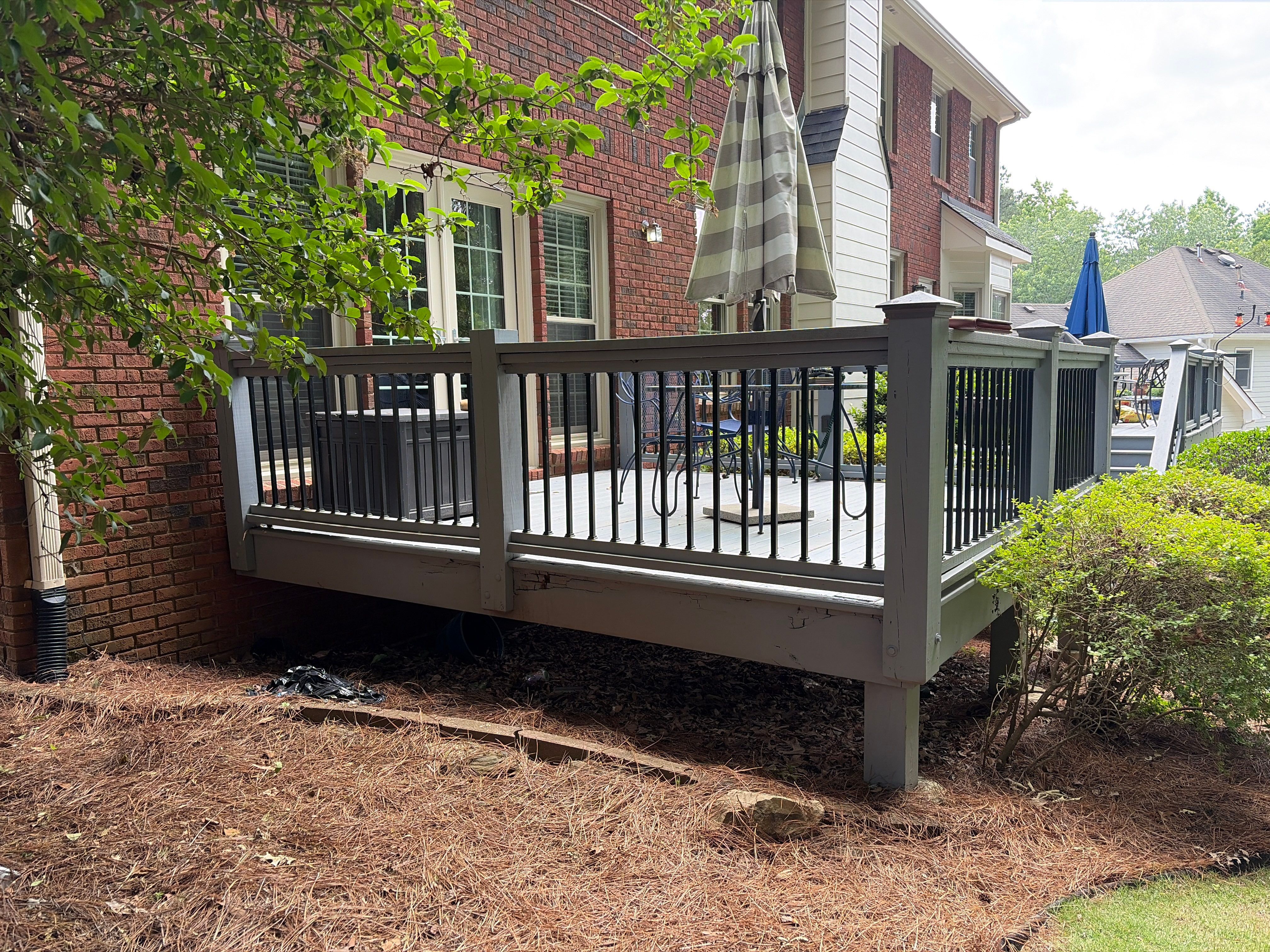 Lawrenceville, GA Deck Rebuild using Pressure Treated Pine by Nelson Exteriors