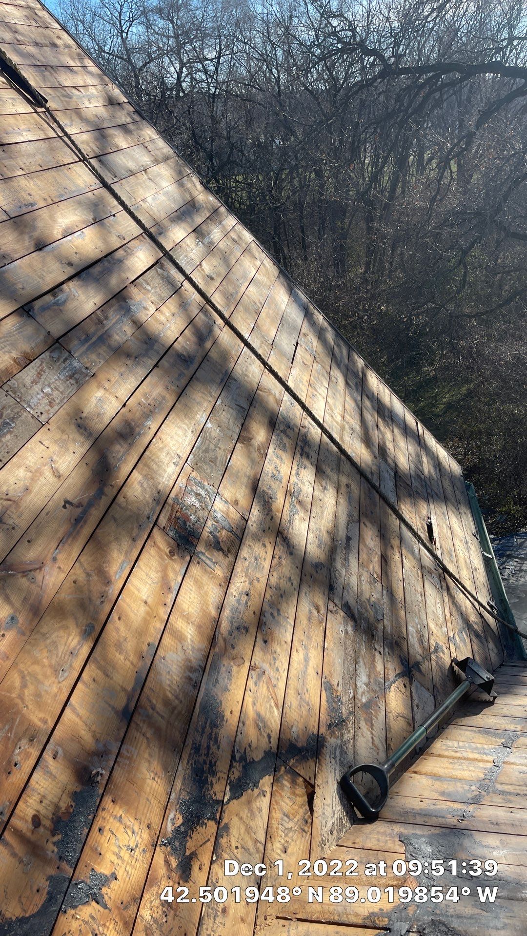 Slate Roof Removal using Atlas Storm Master Slate by Total Exteriors
