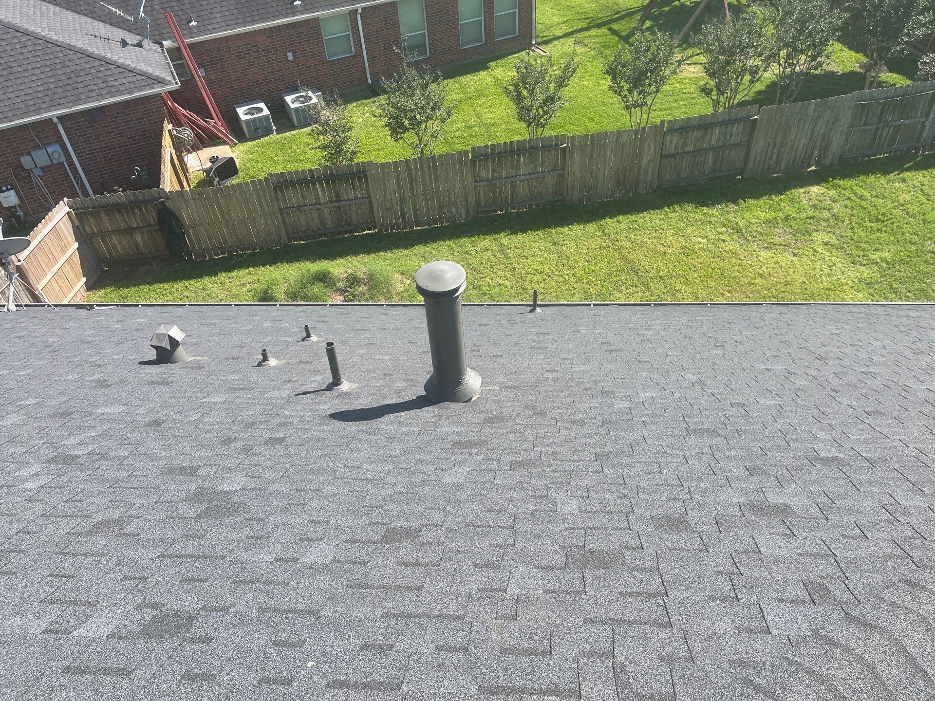 Hail Damage using Owen's Corning Duration (Lifetime) Shingles by Roof Repair Company