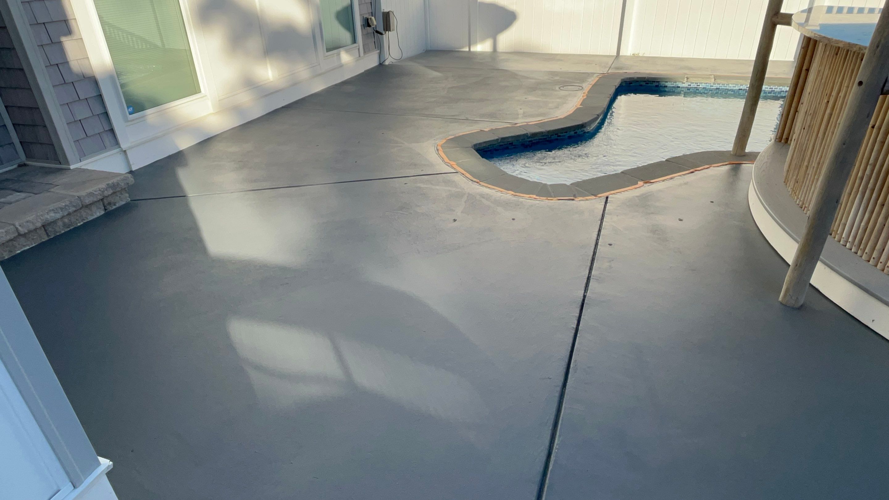 Pool Deck Restauration by Fresh Coat Works LLC