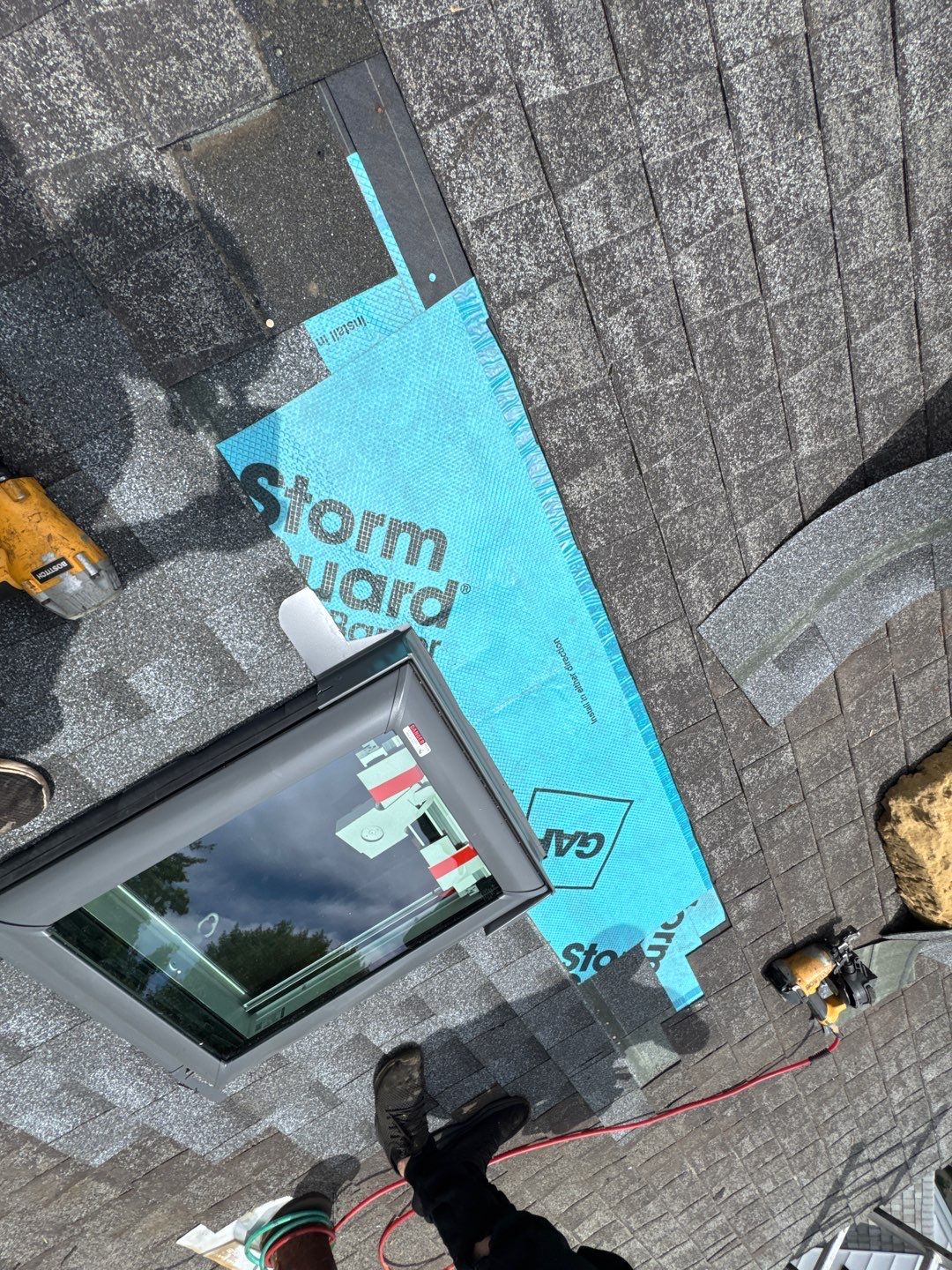 DiGIorgi does a new Velux Skylight in Stratford, CT by DiGiorgi Roofing and Siding Inc
