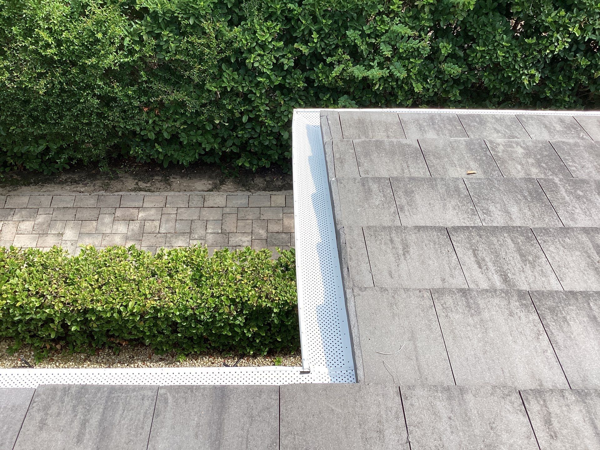 Gutter guard installation for a Sarasota home by Gutter Professors